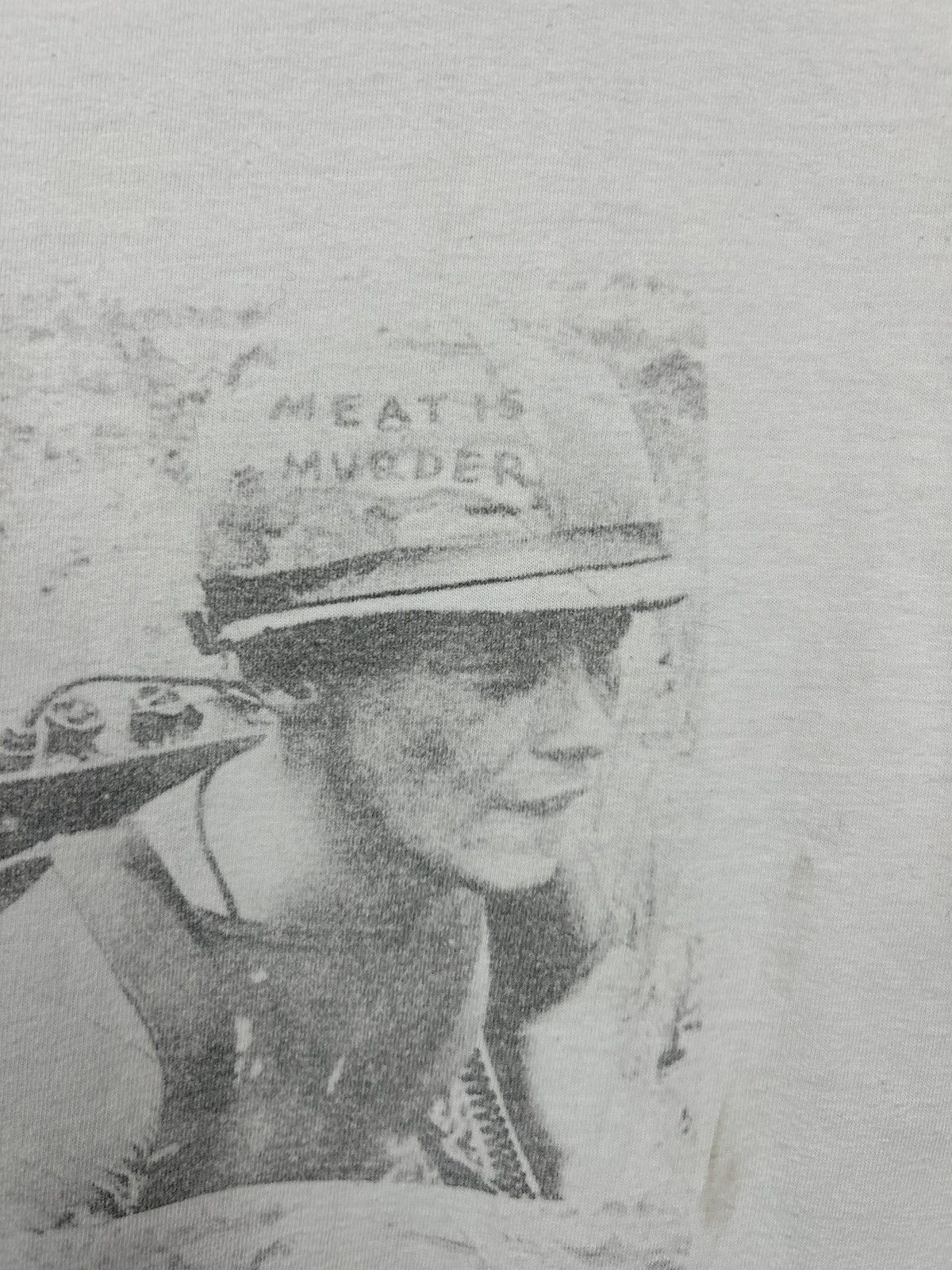 Vintage Vintage The Smiths Meat Is Murder T shirt Size US L / EU 52-54 / 3 - 6 Thumbnail