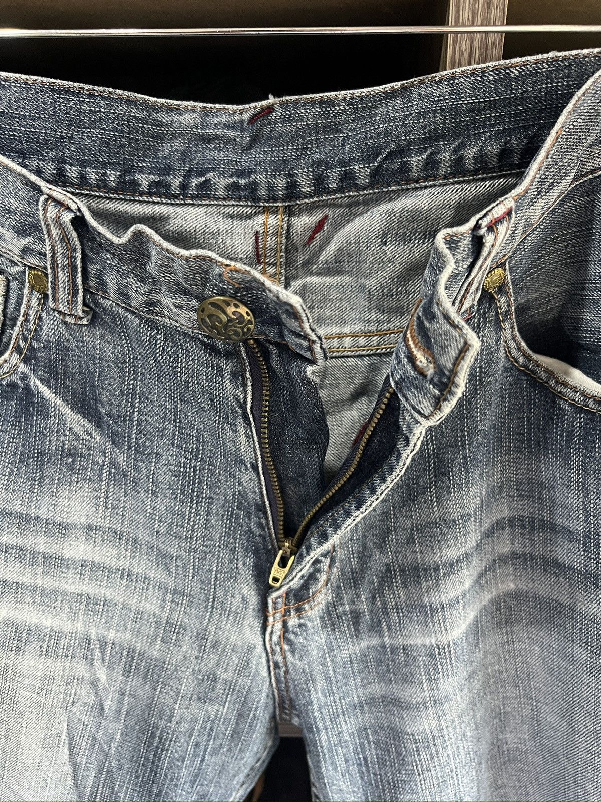🔥Oririn Jeans Cropped Distressed Denim