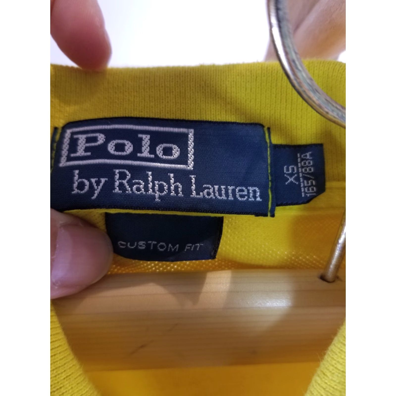 Polo Ralph Lauren VINTAGE RALPH LAUREN POLO SHIRT XS Yellow Argentina Polo Shirt Short Sleeve Mens T-Shirt 2010-2019 Cotton Size US XS / EU 42 / 0 - 6 Thumbnail