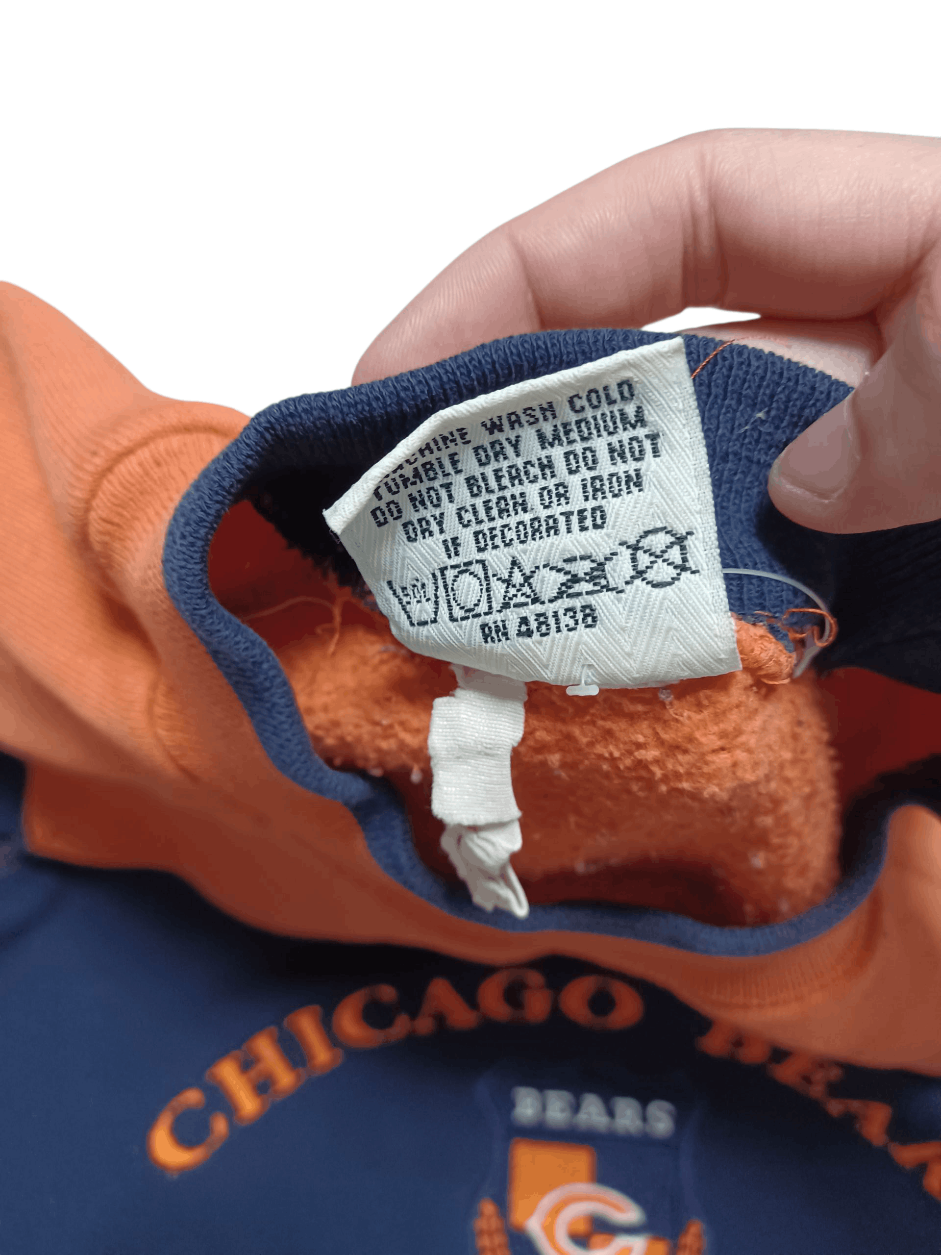 Nutmeg CHICAGO BEARS VINTAGE NFL NUTMEG MADE IN USA SWEATSHIRT Size US M / EU 48-50 / 2 - 6 Thumbnail