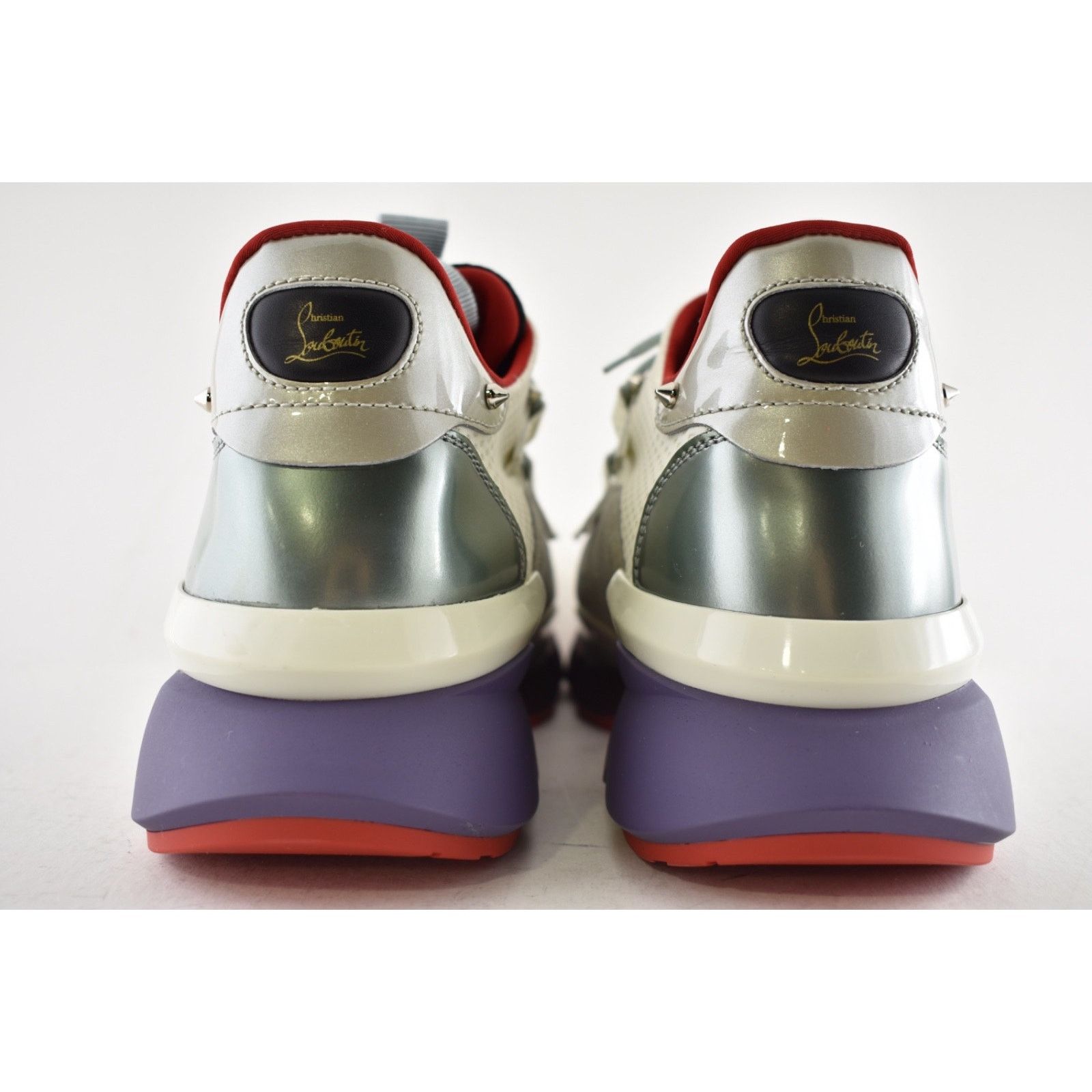 Christian Louboutin Christian Louboutin Mens Red-Runner Flat White Low Top Size US 10 / EU 43 - 13 Thumbnail