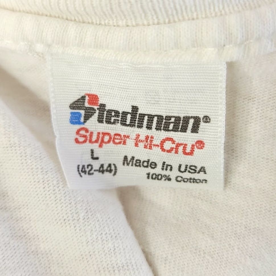 Mossimo VINTAGE Mossimo Beach Volleyball T Shirt Mens Size Large White Cotton 80s Sports Made In USA Surf Skater 80s Mens Tee Size US L / EU 52-54 / 3 - 7 Thumbnail