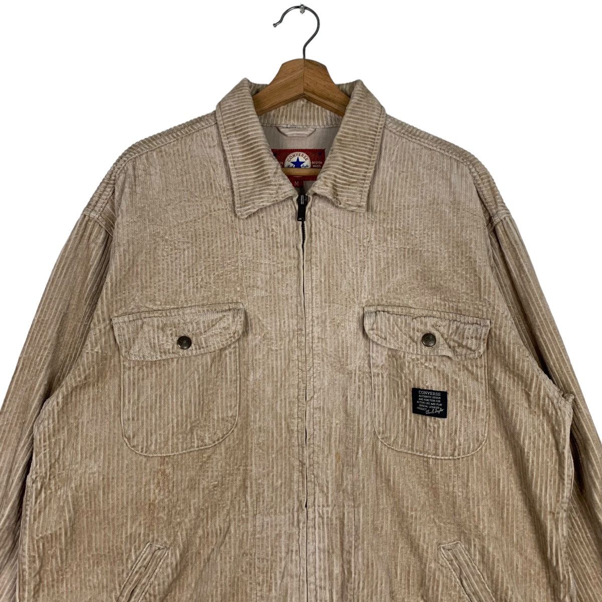 Converse CONVERSE All Star Casual Corduroy Jacket #0563-C26 Size US M / EU 48-50 / 2 - 2 Thumbnail