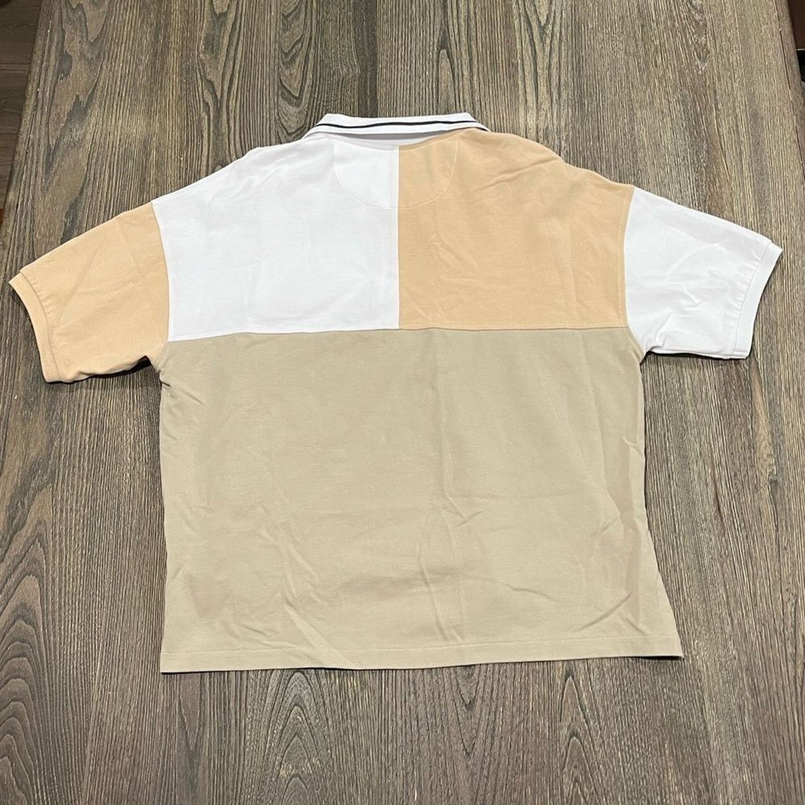 Converse NWOT Converse Color-Blocked Relaxed Polo Shirt Pullover S Size S / US 4 / IT 40 - 5 Thumbnail