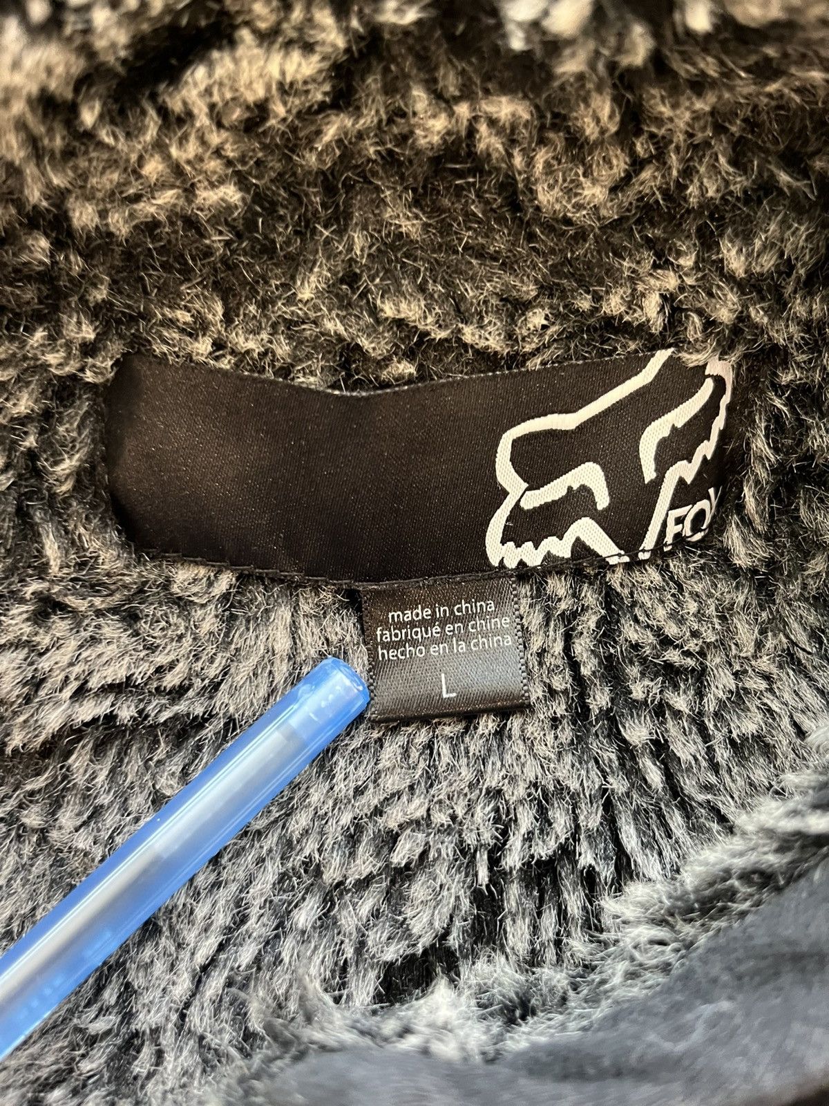 Fox Racing × Vintage Y2K fox fur lined jacket Size L / US 10 / IT 46 - 3 Thumbnail