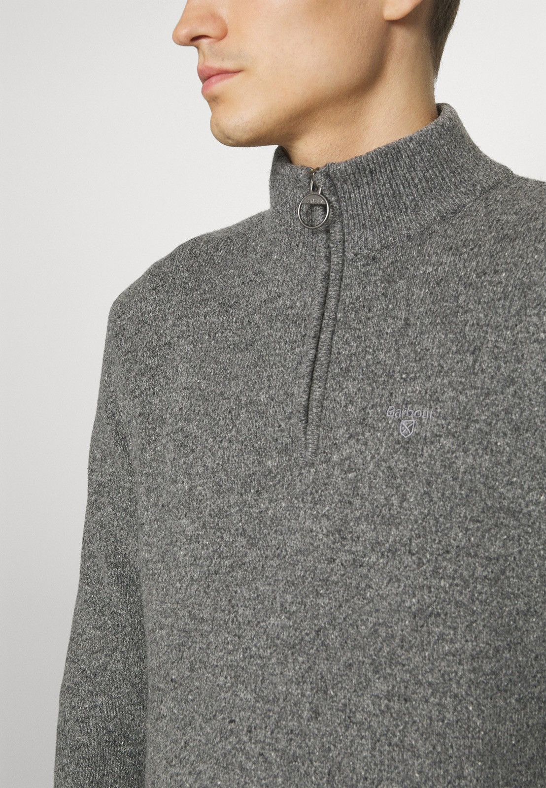 Barbour Barbour Half Zip Wool Sweater Size US L / EU 52-54 / 3 - 5 Thumbnail
