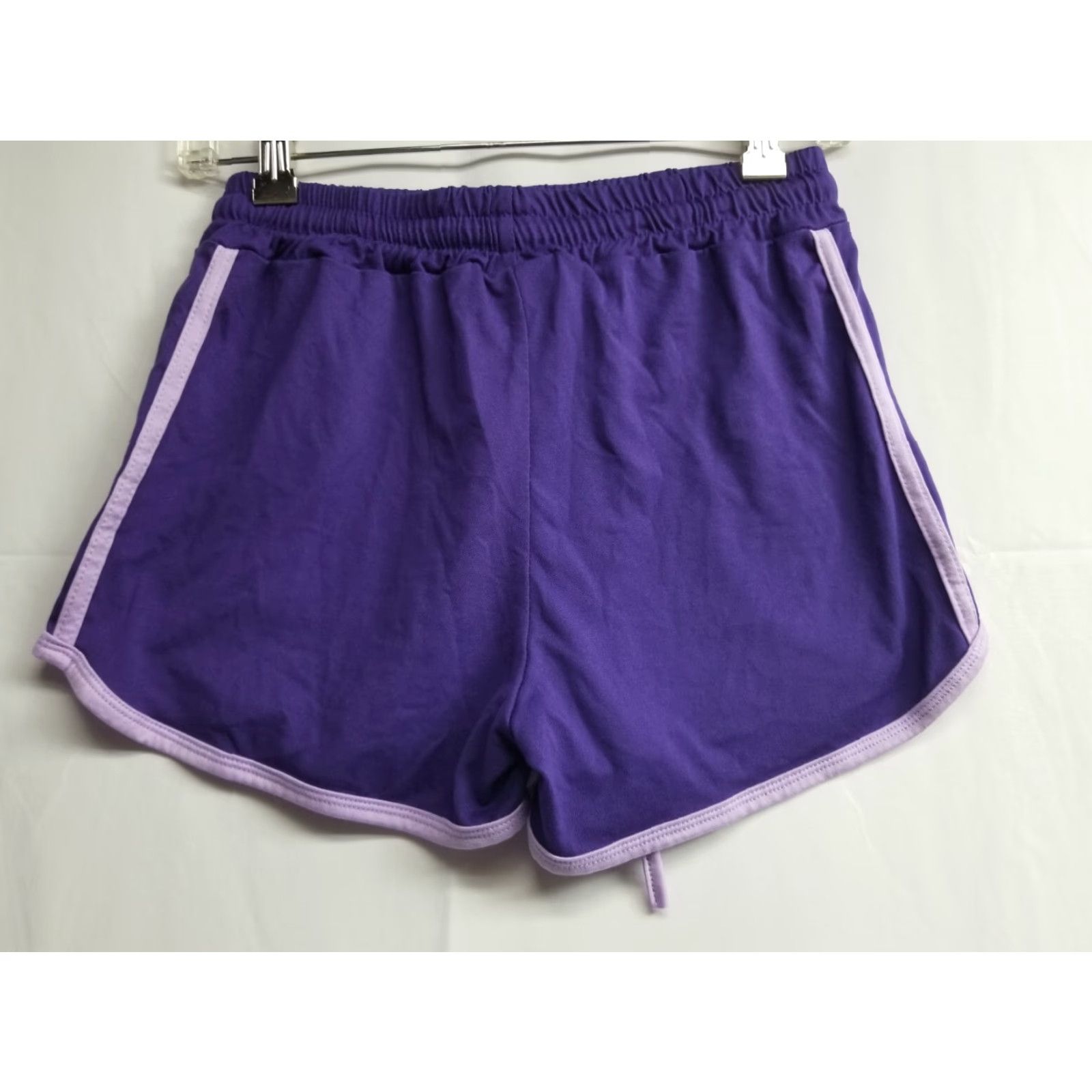 Nike Nike Women’s Shorts Purple Size Large Cotton Stretch Lavender Athletic Activewear Ladies L Size 36" / US 14 / IT 50 - 2 Thumbnail