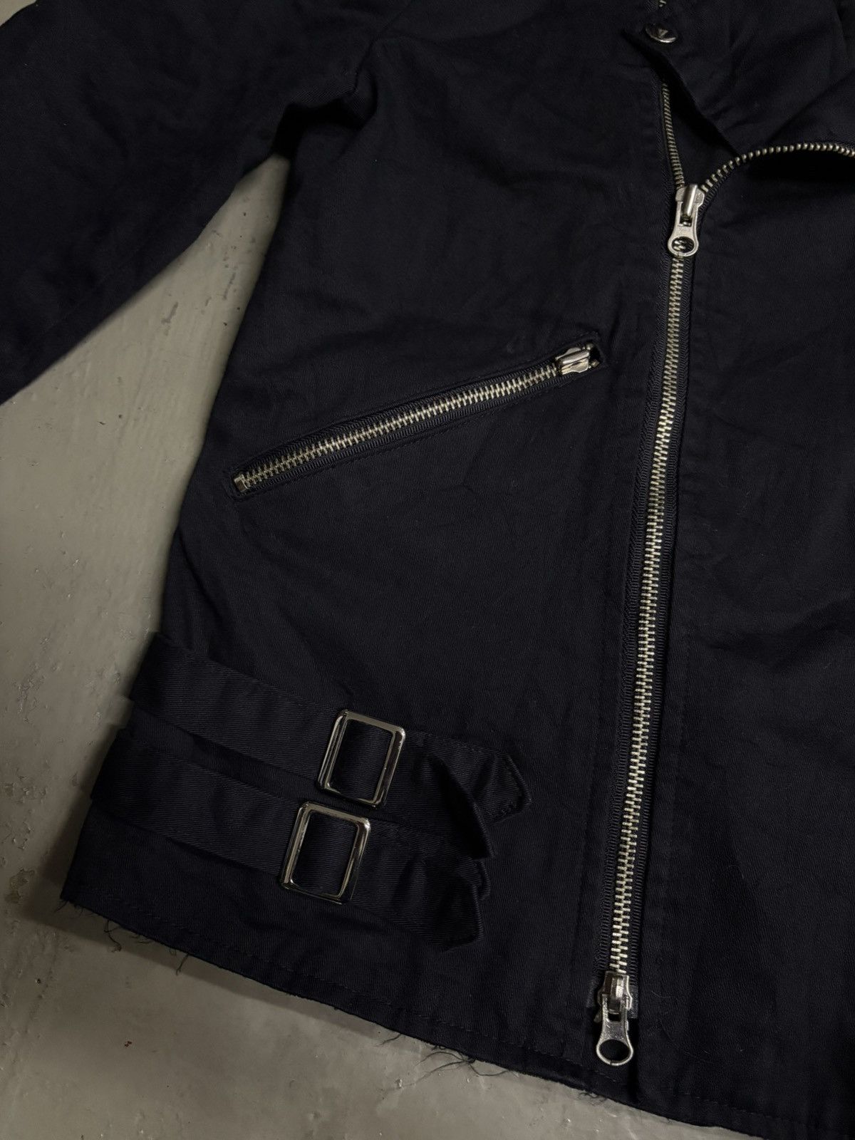 Attachment Hybrid Ramones Double Collar Breasted Biker Zipper Jacket Size US S / EU 44-46 / 1 - 6 Thumbnail