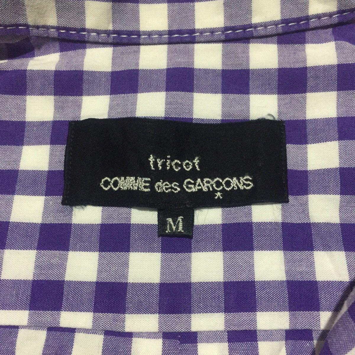 Comme des Garcons Tricot Comme des Garcons Gingham Shirt Button Ups Size M / US 6-8 / IT 42-44 - 4 Thumbnail