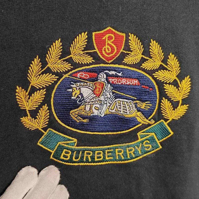 Burberry Burberry Black Cotton Men's Sweatshirt Size S. Size US S / EU 44-46 / 1 - 4 Thumbnail