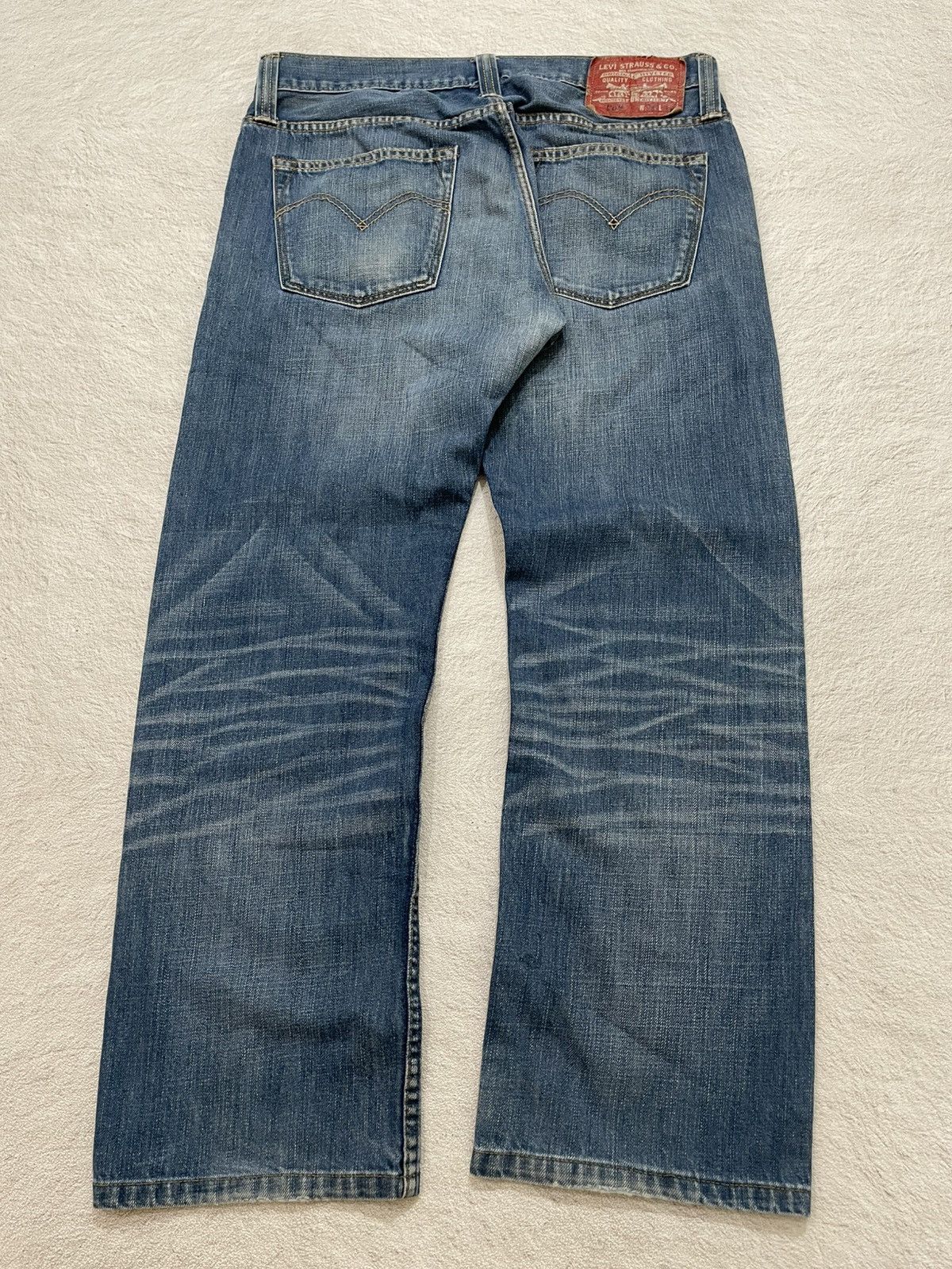 Levi's Levis Vintage Fading Denim Red Label Jeans Washed Size US 32 / EU 48 - 2 Thumbnail