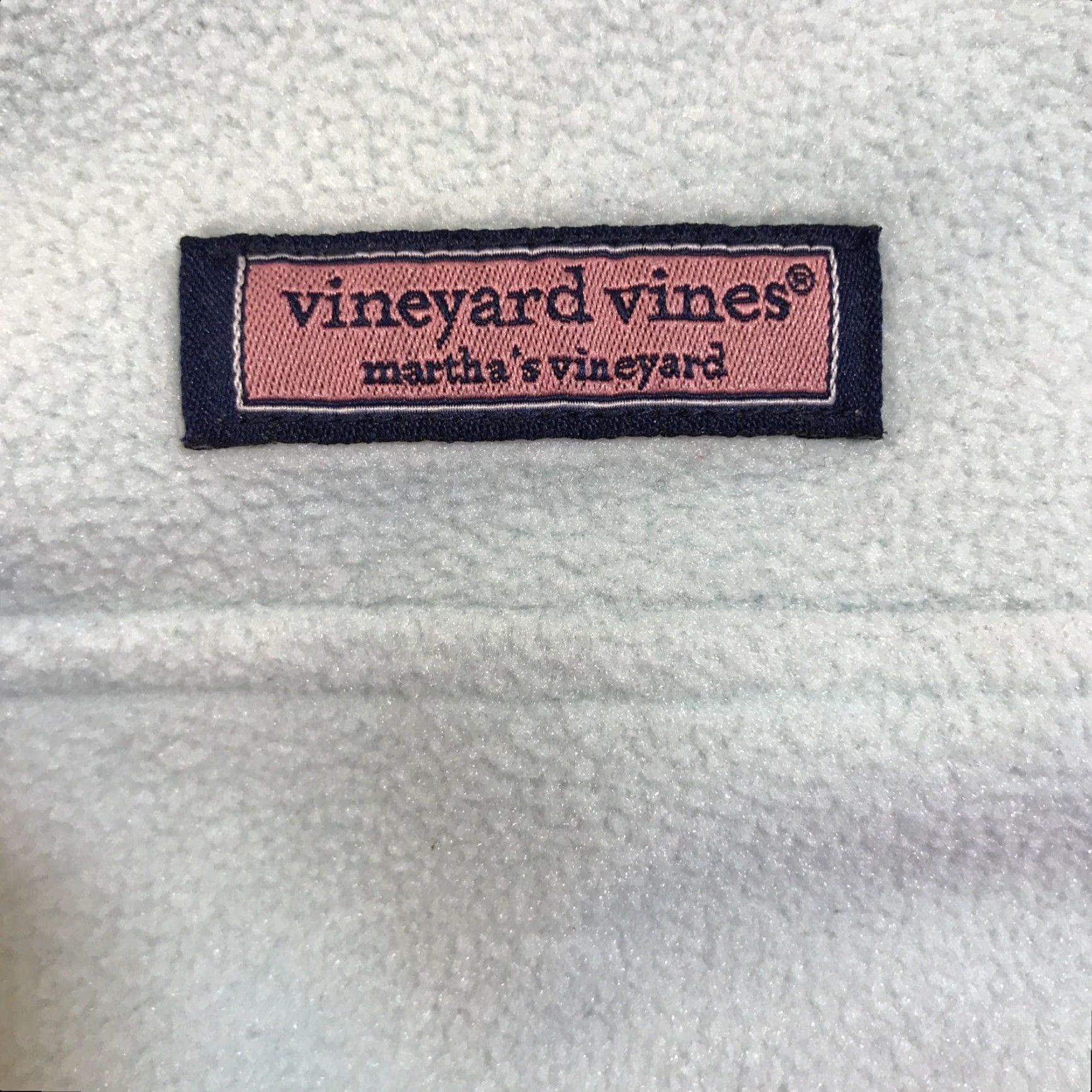Vineyard Vines Vineyard Vines Shirt Women’s Sz M Pale Blue 1/4 Zip Fleece Shep Beach Outdoor 90s Womens Size M / US 6-8 / IT 42-44 - 4 Thumbnail