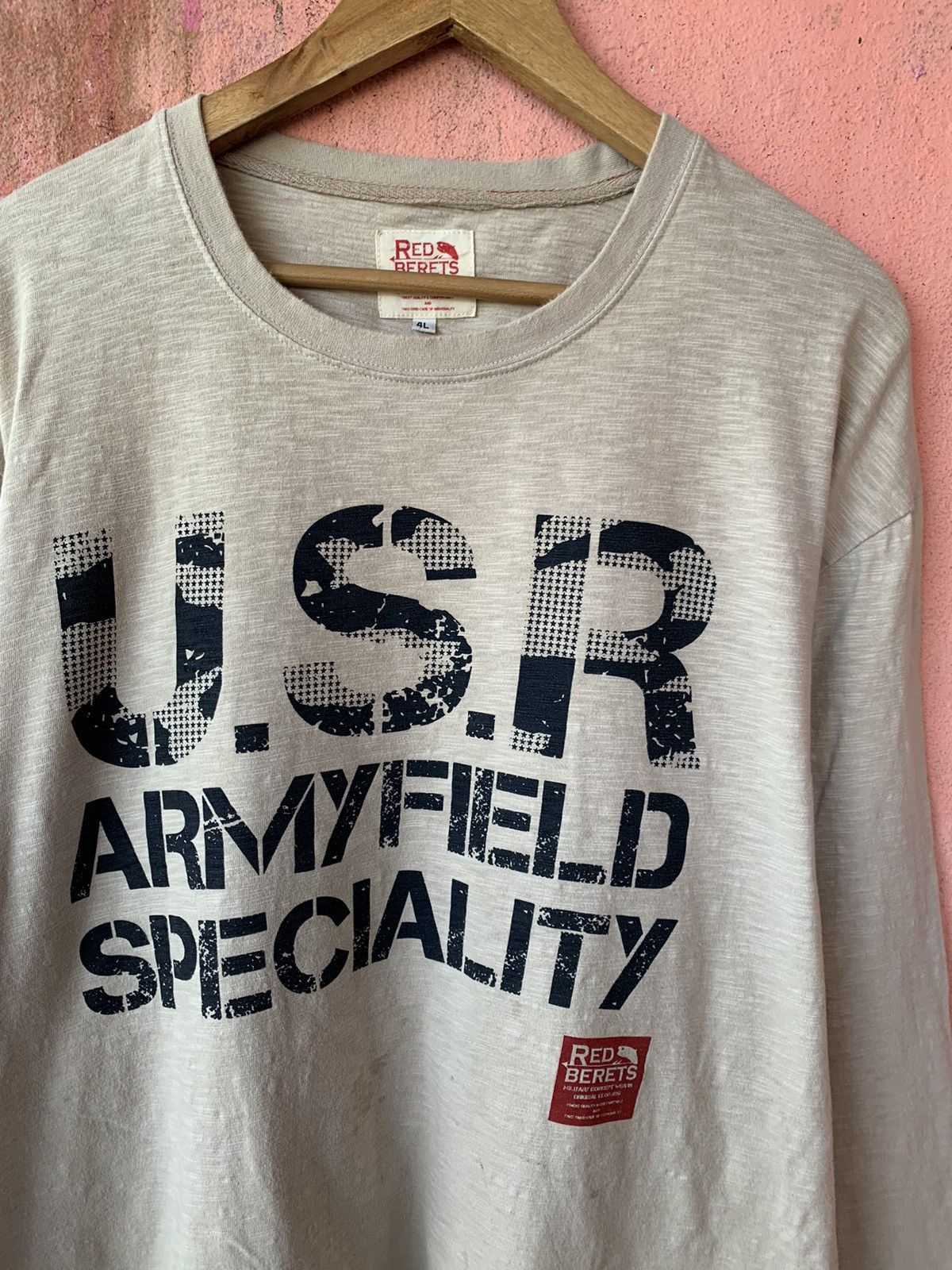 Other 🔥 Red Beret Army Field Specialty Longsleeves Tee Size US XXL / EU 58 / 5 - 2 Thumbnail
