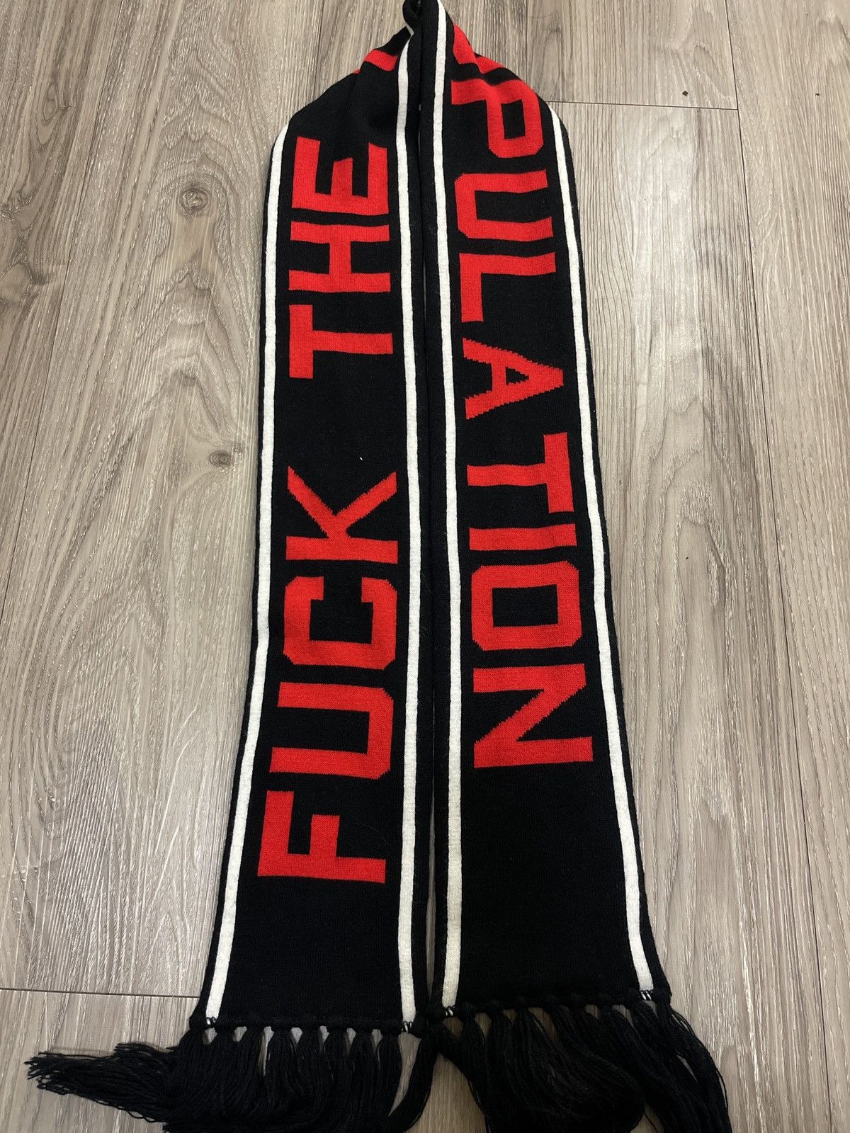 Fuck The Population FTP Scarf Size ONE SIZE - 2 Thumbnail