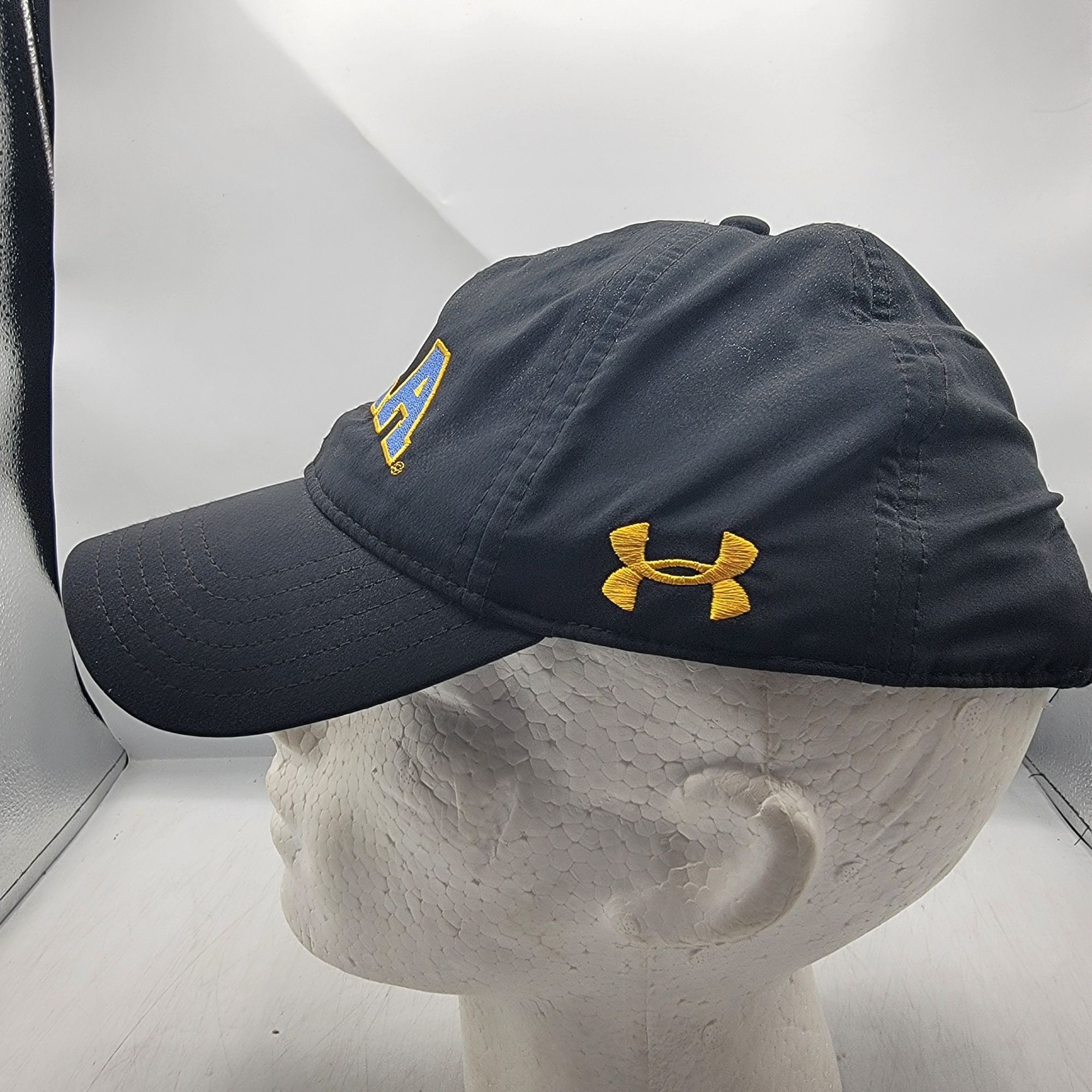 Under Armour Under Armour UCLA Womens Black Yellow Hat Cap Casual College Size ONE SIZE - 2 Thumbnail