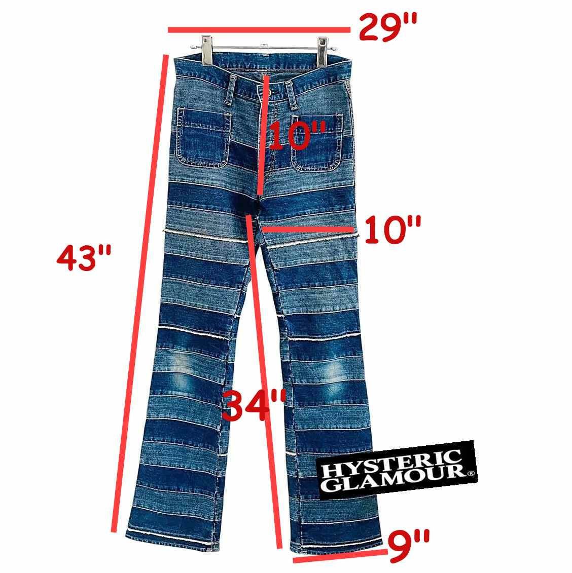 Hysteric Glamour Vintage Hysteric Glamour Layers Jeans Denim Pants Size US 29 - 2 Thumbnail