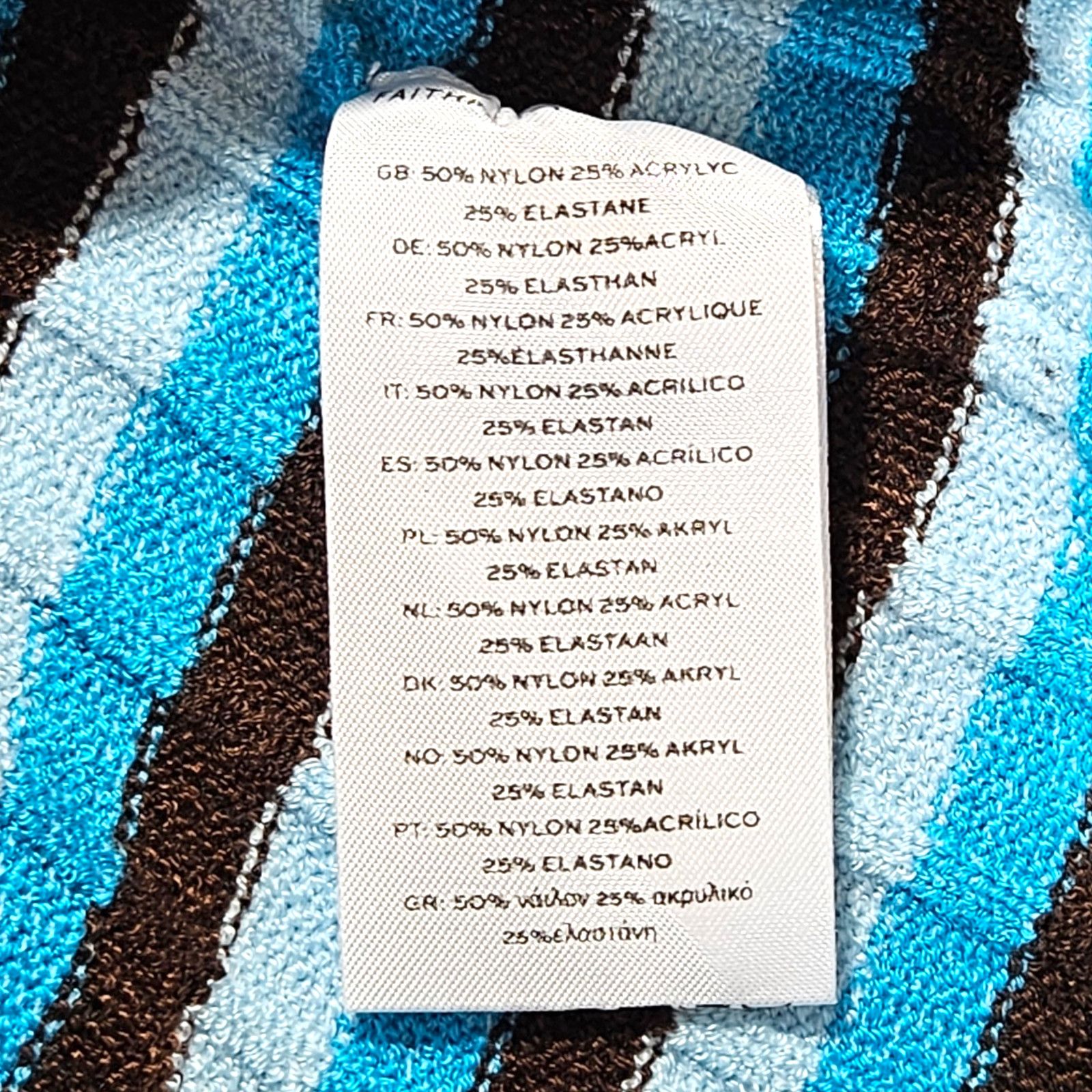 FAITHFULL NWT Faithfull the Brand Ribbed Knit Skirt Sz. 2 [XS] Blue Size XS / US 0-2 / IT 36-38 - 6 Thumbnail