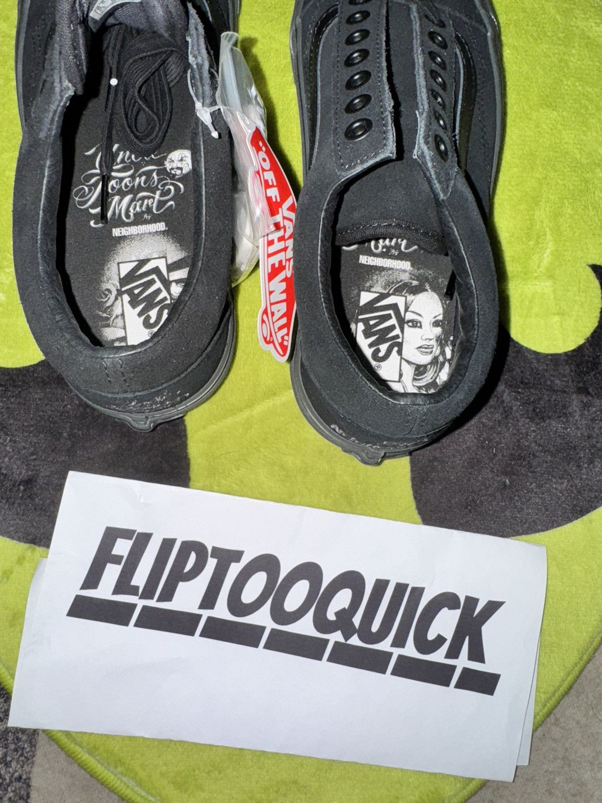 Neighborhood × Vans Mister Cartoon x Neighborhood x Vans Old Skool 36 Dx Size US 6.5 / EU 39-40 - 2 Thumbnail