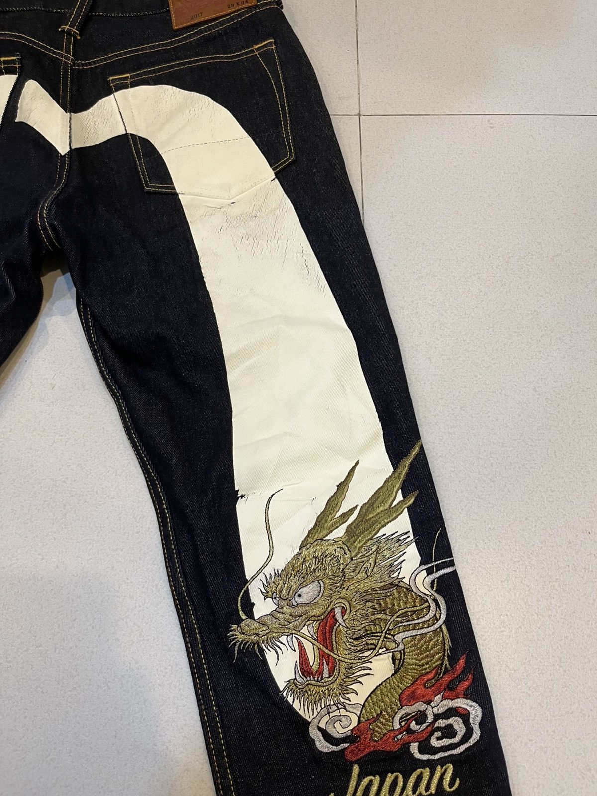 Evisu Evisu Daicock Osaka Jeans Size US 29 - 3 Thumbnail