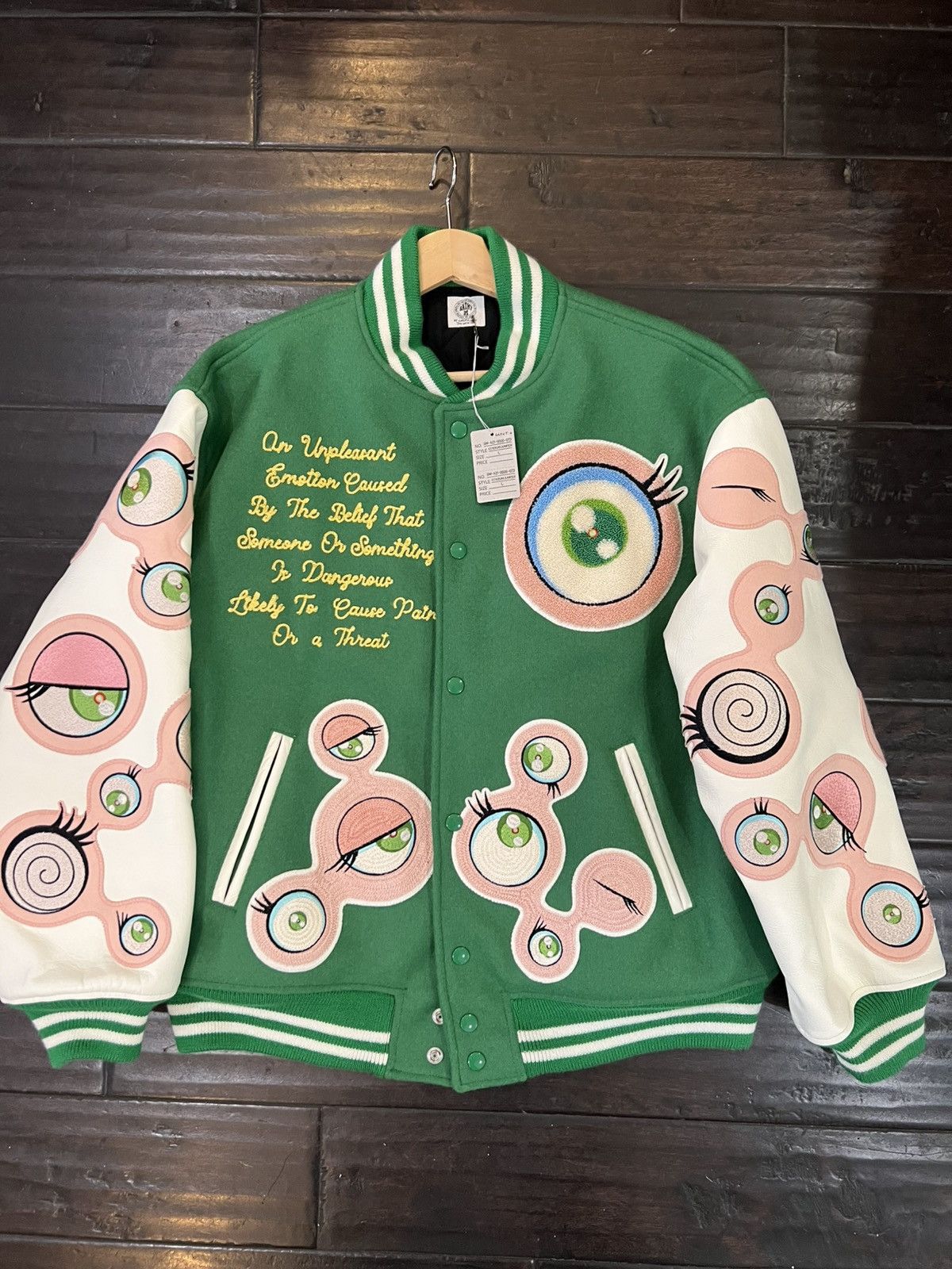 Saint Michael SAINT Mxxxxxx Michael x Takashi Murakami “Me Me Me” Varsity Size US L / EU 52-54 / 3 - 1 Thumbnail