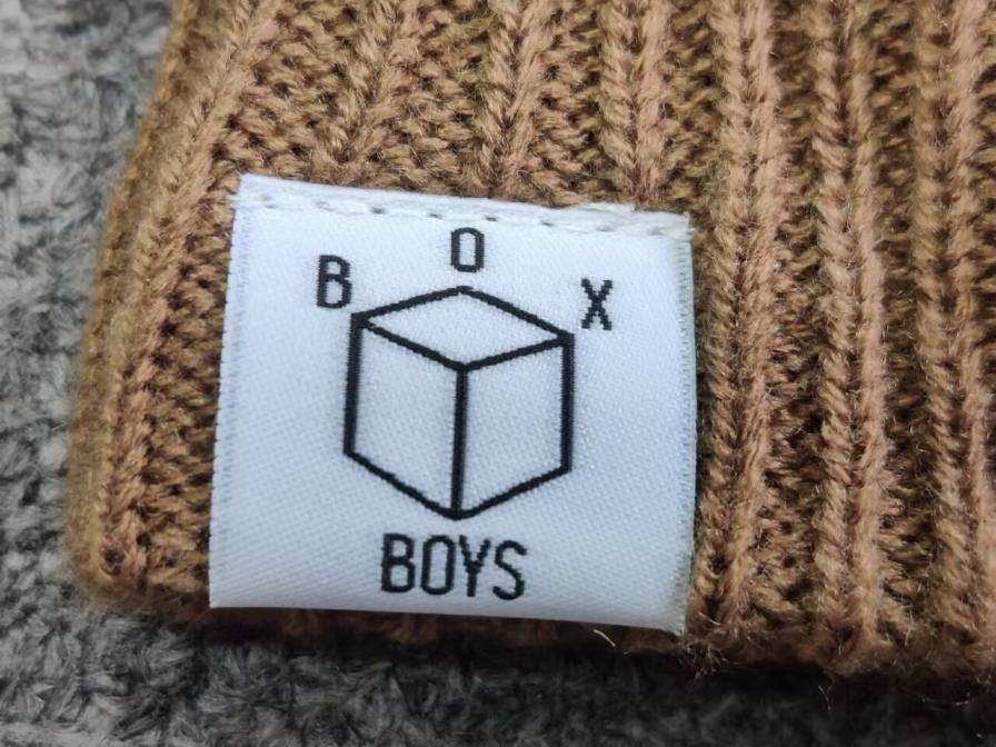 Japanese Brand RARE Box Boys Retro Hearts Bear Balaclava Ski Mask Brown Size ONE SIZE - 5 Thumbnail