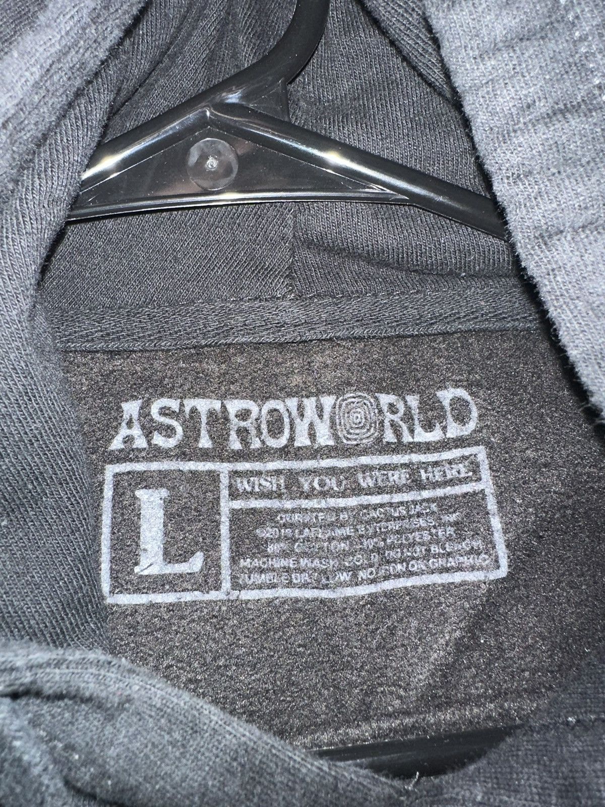 Travis Scott Travis Scott Astroworld Spell-out hoodie Size US L / EU 52-54 / 3 - 5 Thumbnail