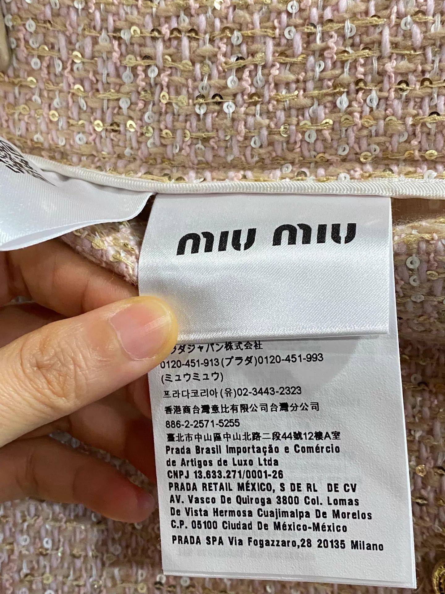 Miu Miu MIU MIU Women's Sequin-Embellished Skirt Size 27" / US 4 / IT 40 - 4 Thumbnail