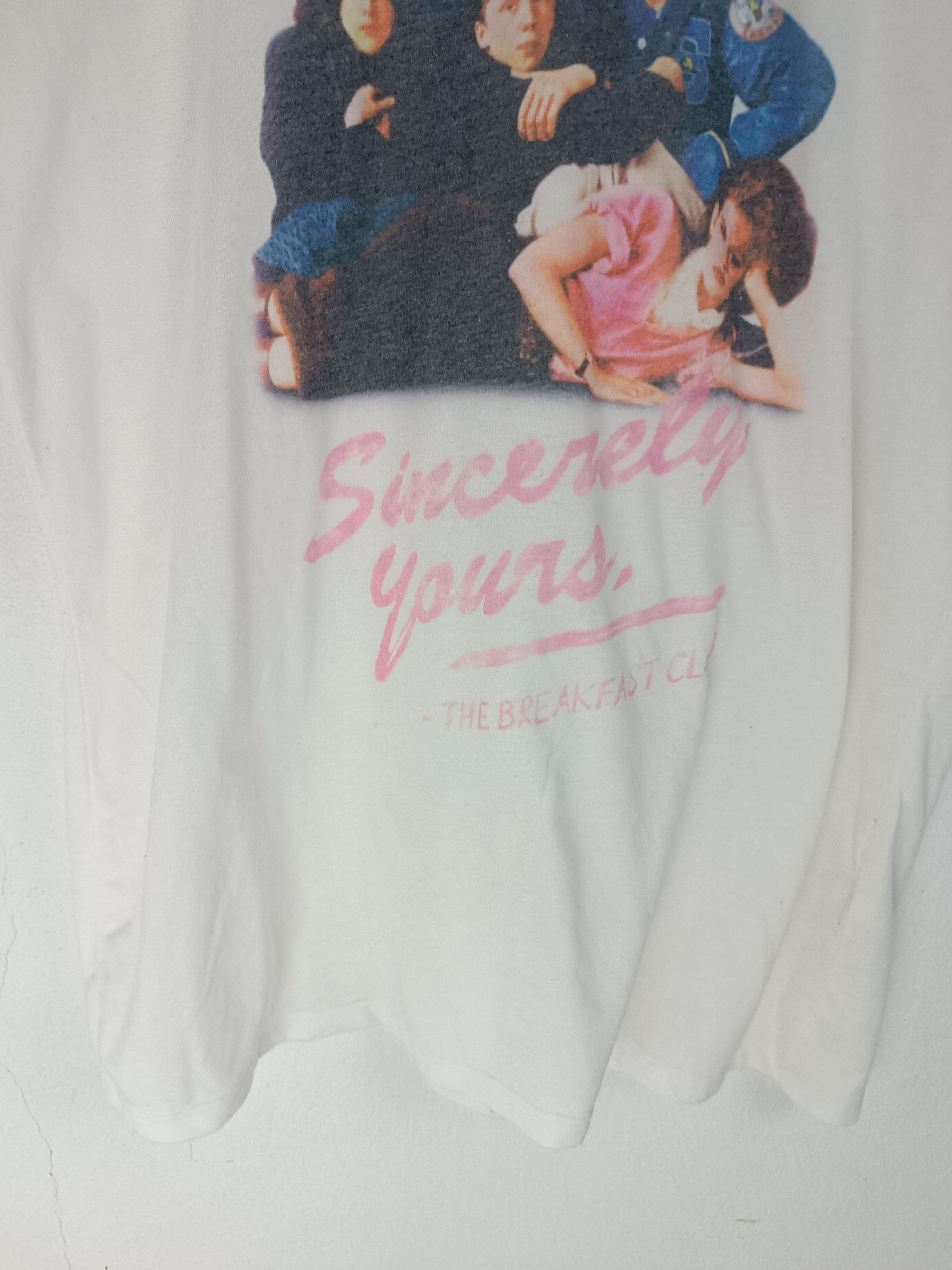 Vintage VINTAGE THE BREAKFAST CLUB SINCERELY YOURS FILM TEE Size US S / EU 44-46 / 1 - 5 Thumbnail