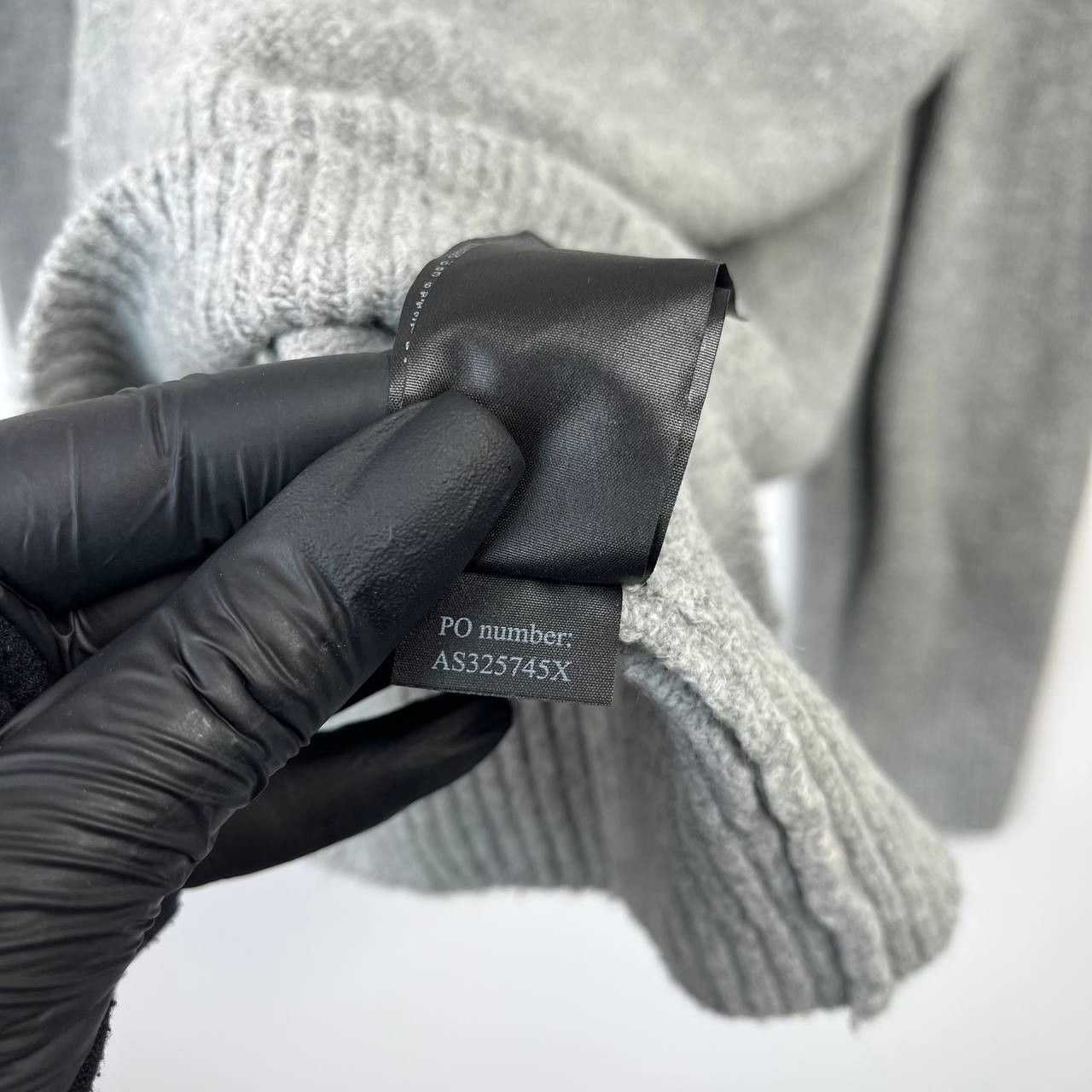 Allsaints AllSaints Grey Crewneck Knit Sweater Small Logo Ram Skull S Size US S / EU 44-46 / 1 - 6 Thumbnail