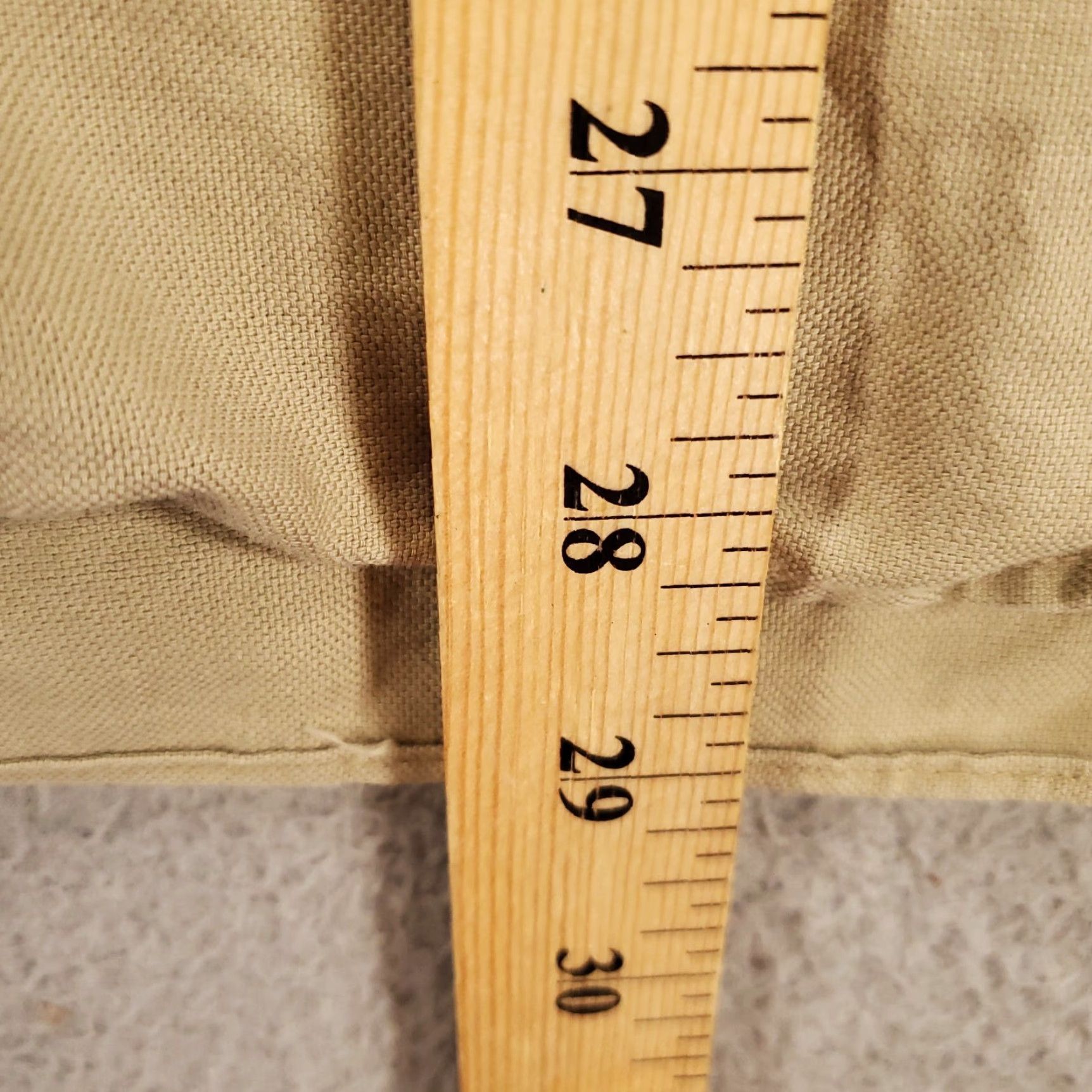 Asket VINTAGE Creighton Shirt Mens L Button-Up Army Military Tan Brown Pockets All Seasons Casual Workwear Counterpart: Button-Up Shirt Size US L / EU 52-54 / 3 - 6 Thumbnail