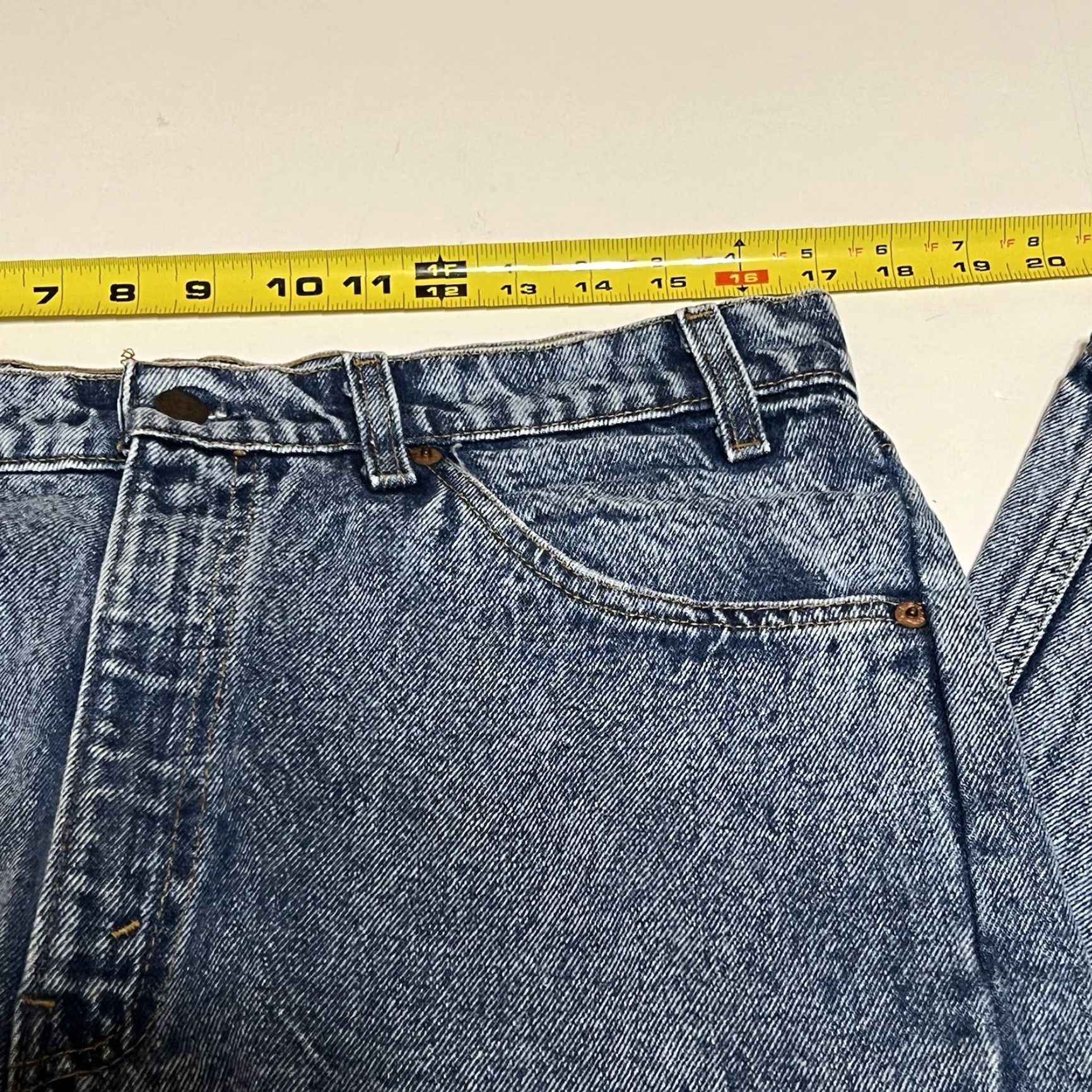 Levi's VINTAGE Levi's 20505-0217 Orange Tab Straight Jeans Tag 36x32 Measure 34x31 USA Size US 34 / EU 50 - 4 Thumbnail