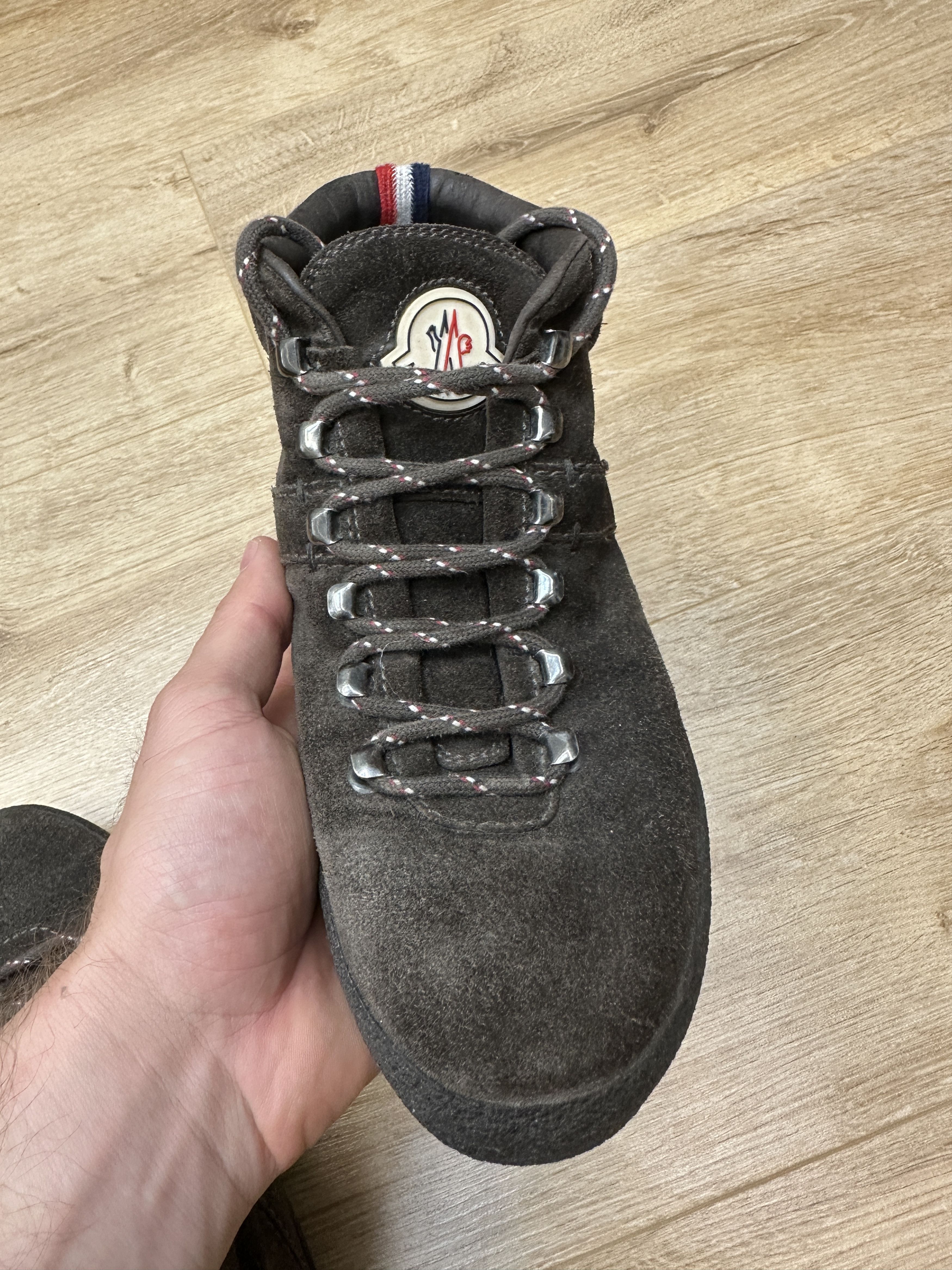 Moncler Moncler Leather Hiking Walking Suede Shoes Size 37 Vancouver Size US 5 / EU 37 - 3 Thumbnail