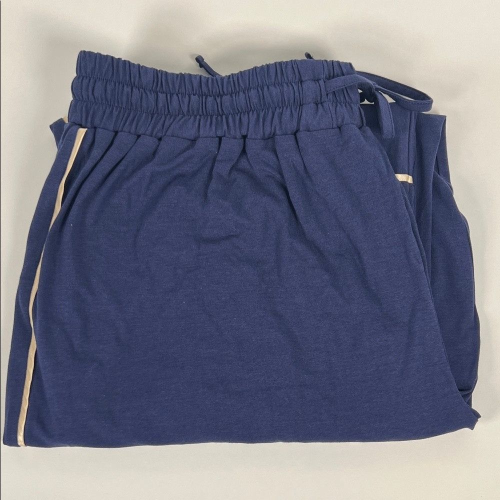 Other KIP Women's Luxe Stretch Cotton Pajama Set in Midnight Blue Size XS / US 0-2 / IT 36-38 - 4 Thumbnail
