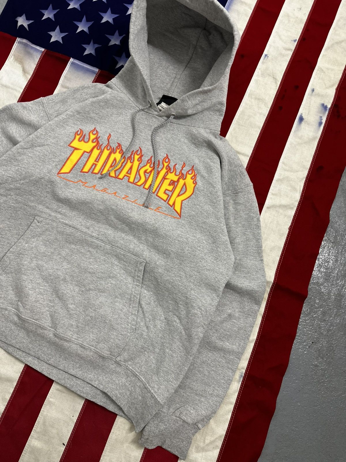 Thrasher Vintage Thrasher big logo hoodie Size US S / EU 44-46 / 1 - 4 Thumbnail