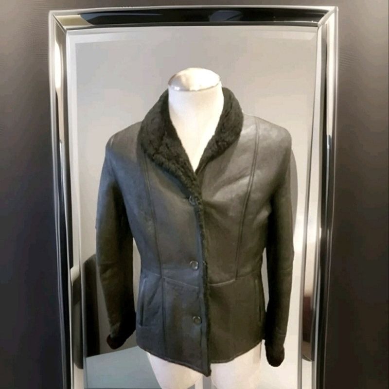 Other Tasso Woman's Black Shearling Jacket Size S / US 4 / IT 40 - 1 Thumbnail