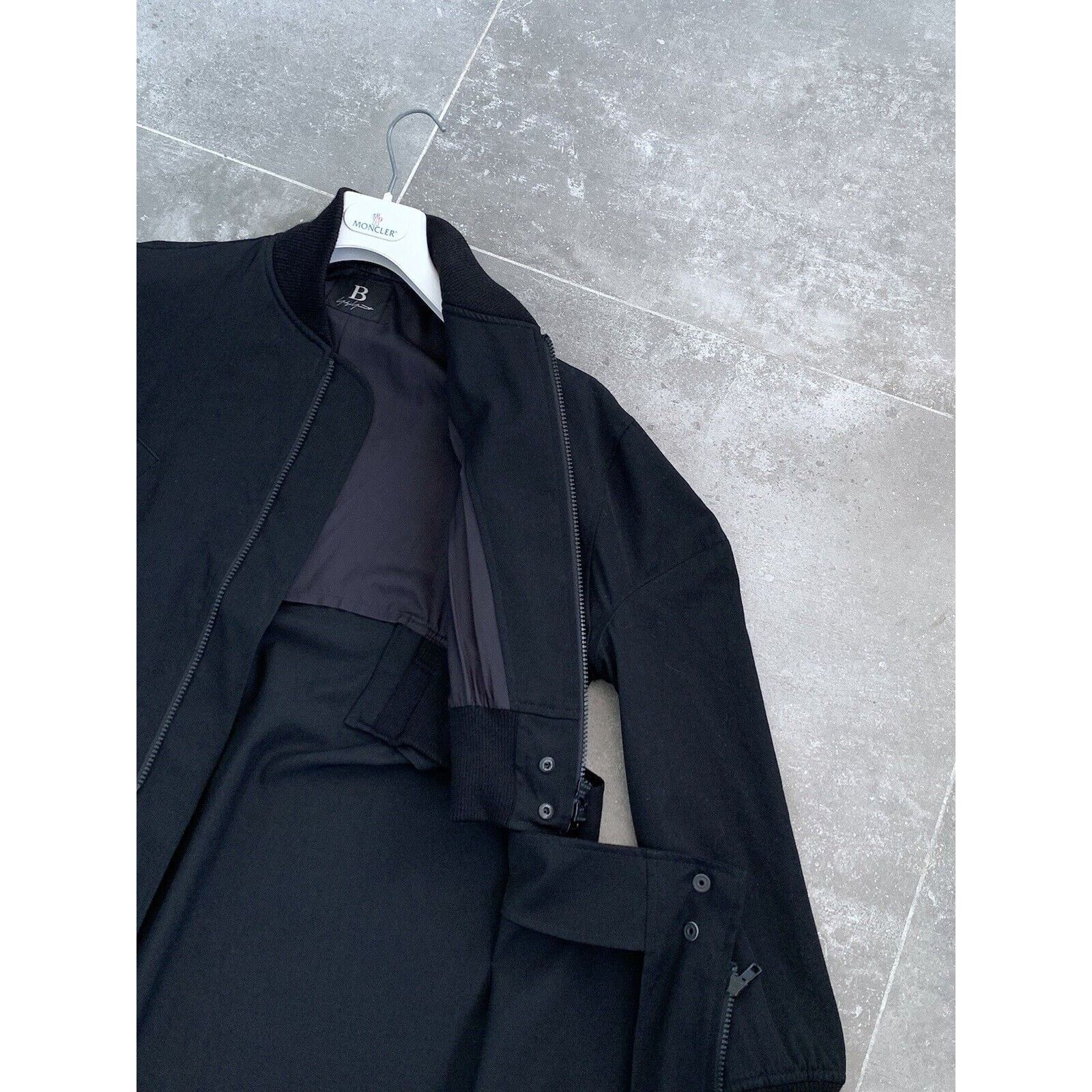 Japanese Brand × Yohji Yamamoto Mens B YOHJI YAMOMOTO Unisex Parka Trench Coat Jacket SZ 1 S Size US S / EU 44-46 / 1 - 19 Thumbnail