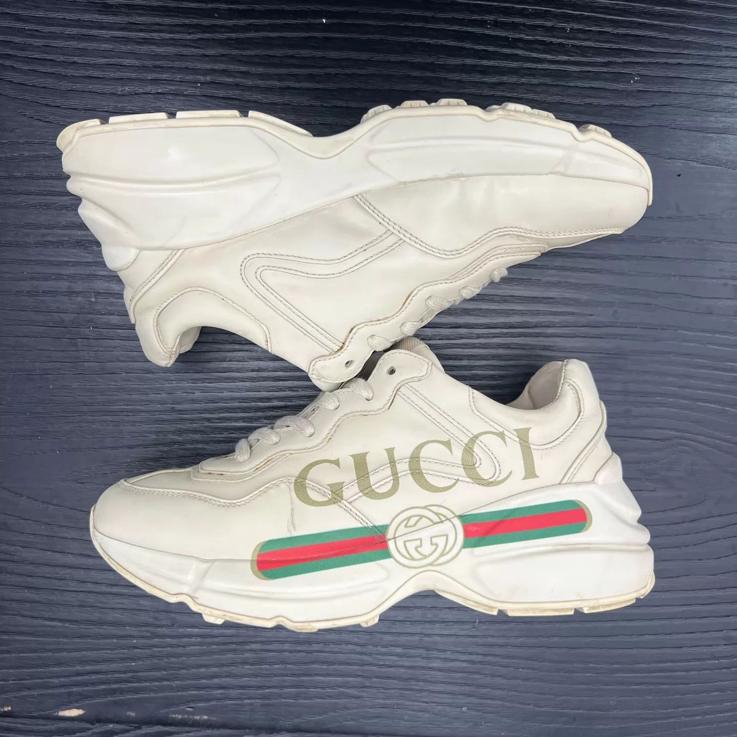 Gucci GUCCI RHYTON Belt 36.5 Like New Side Pleats Size US 6 / IT 36 - 2 Thumbnail