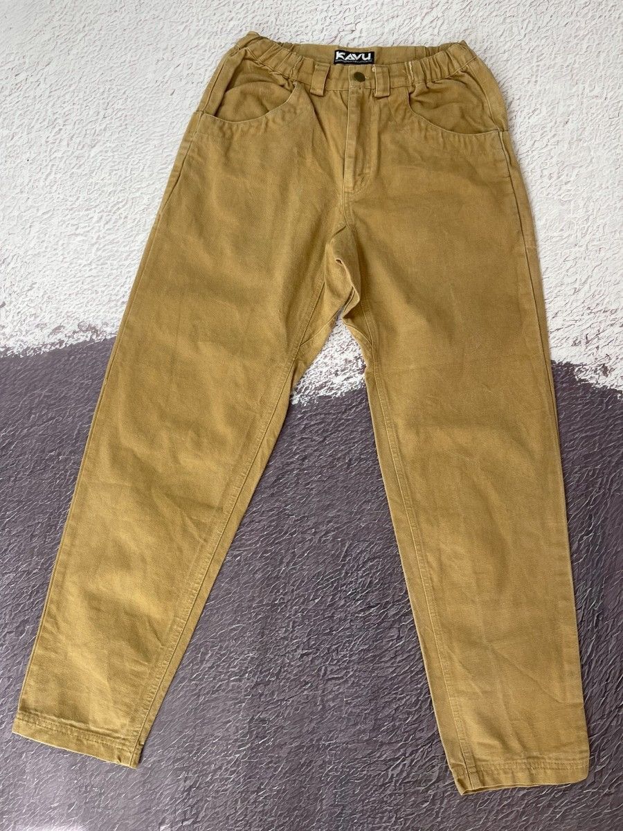 KAVU KAVU made in USA twill beige casual pants outdoor tactical Size US 30 / EU 46 - 1 Thumbnail
