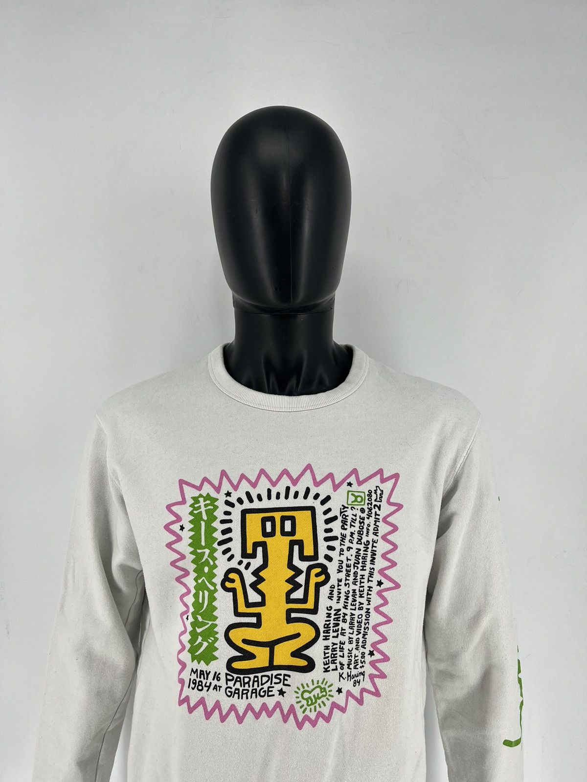 Keith Haring × Uniqlo Uniqlo Keith Haring Sweatshirt Crewneck Paradise Garage Size US M / EU 48-50 / 2 - 1 Thumbnail