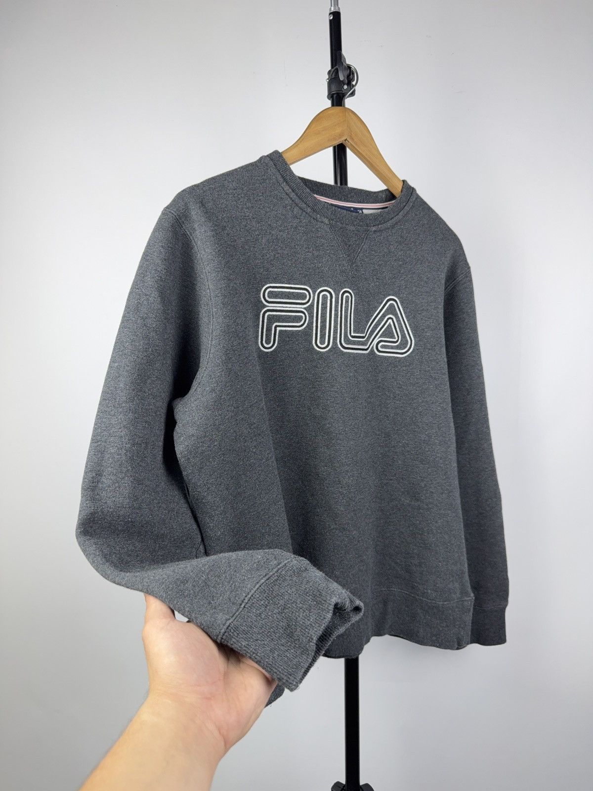 Fila Vintage 00s FILA big logo Retro Style Sweatshirt Size US M / EU 48-50 / 2 - 5 Thumbnail
