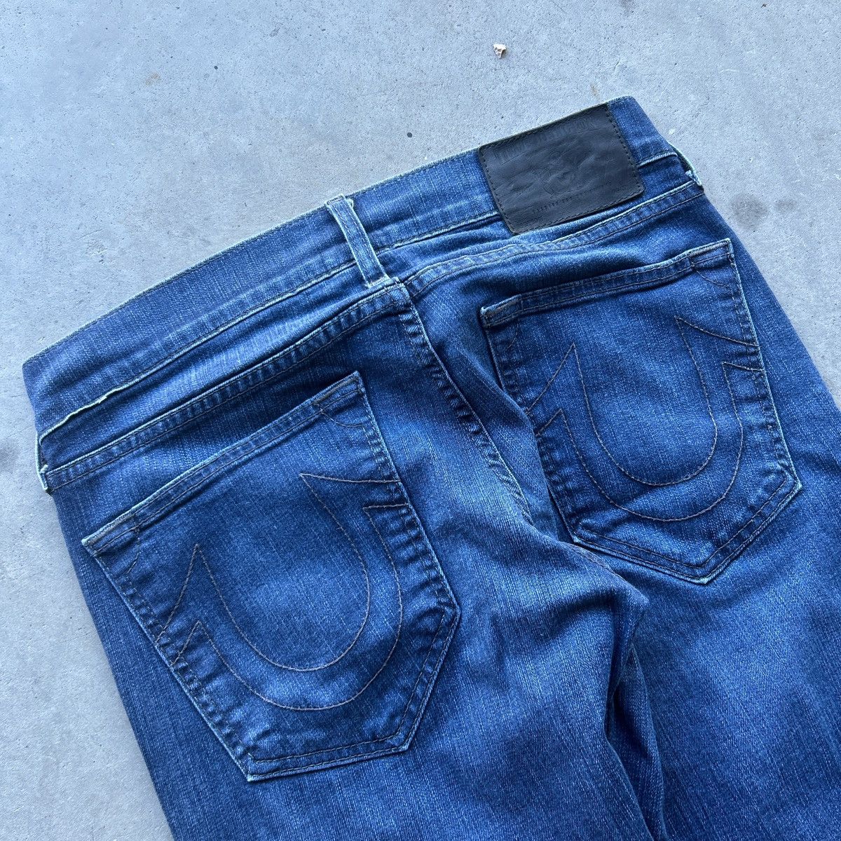 True Religion Vintage Baggy Y2k Style True Religion Jeans Size US 33 - 3 Thumbnail