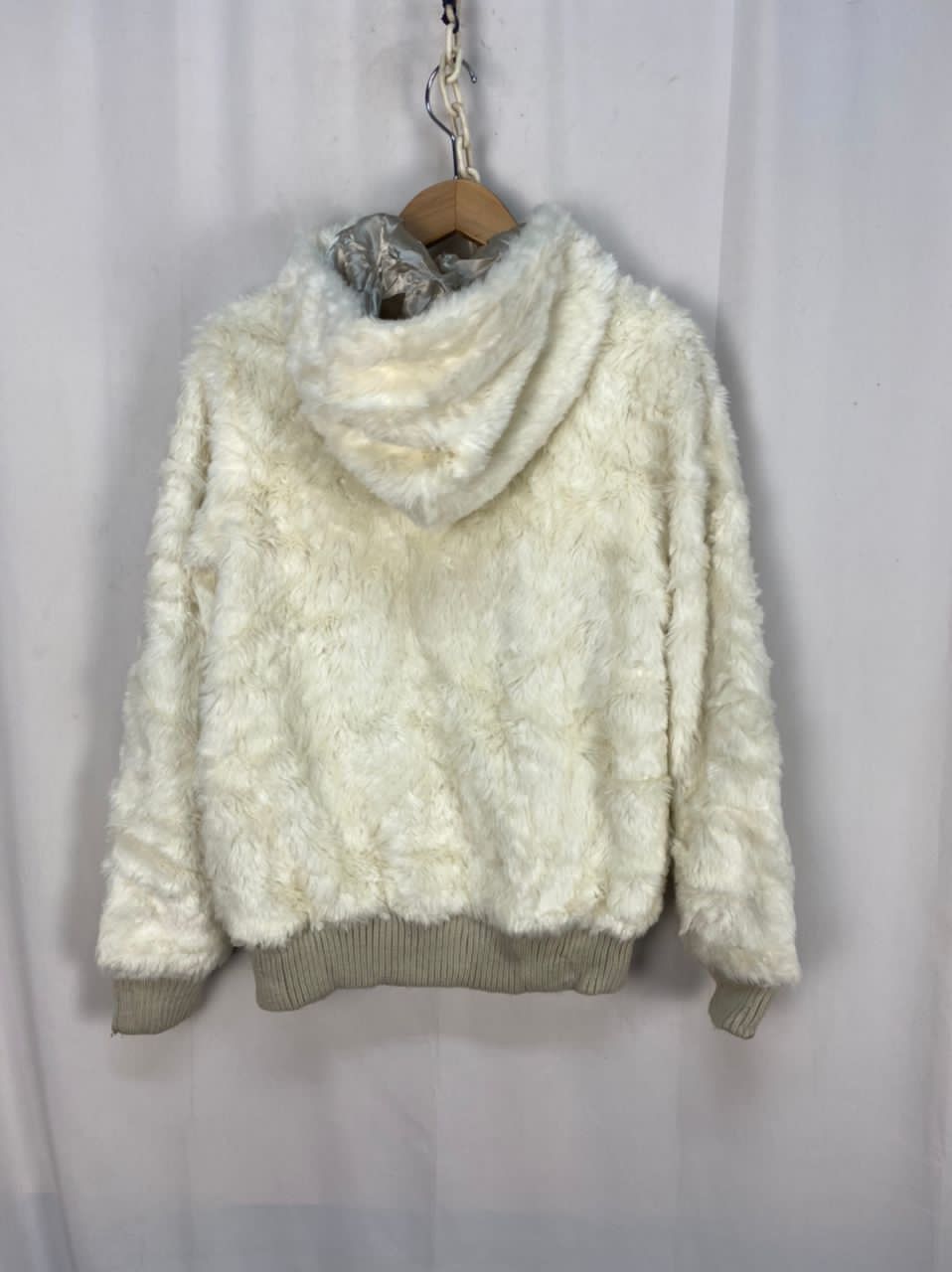 Other Natural couture fur hoodie zipper jacket Size US S / EU 44-46 / 1 - 14 Thumbnail
