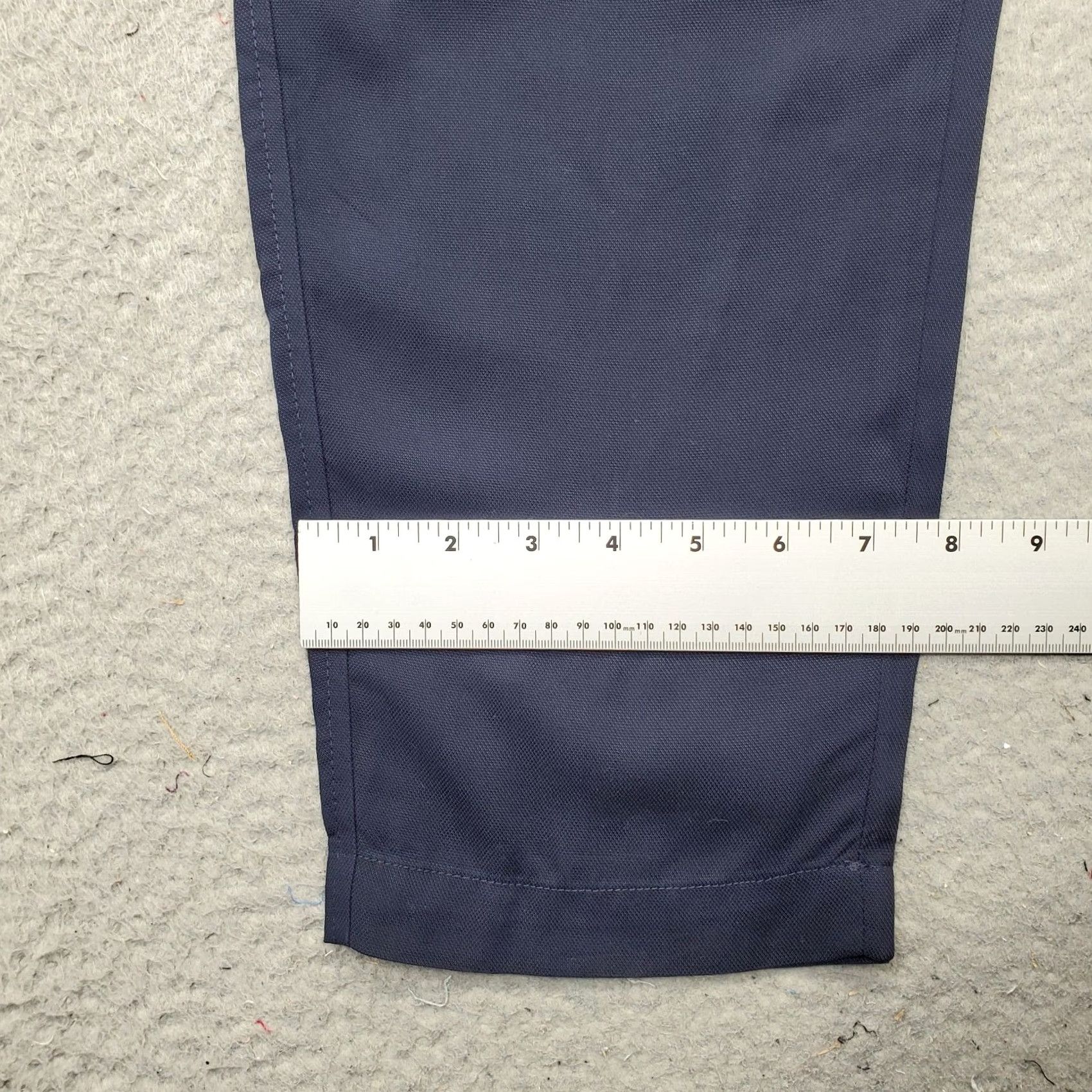 Talbots Talbots Ankle Pants Women 8P Navy Stretch Slash Pocket Elastic Waistband Pull On Pants Womens Size 8P Navy Stretch Slas h Pocket Elastic Waistband Size 30" / US 8 / IT 44 - 5 Thumbnail
