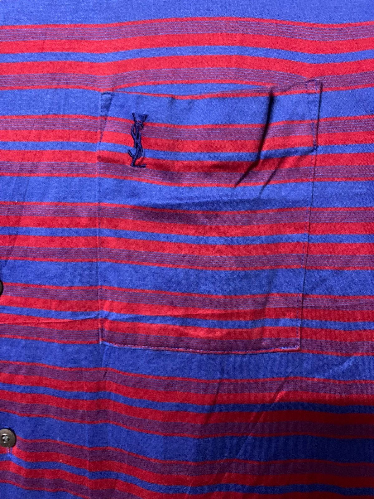 Yves Saint Laurent YSL men striped shorts sleeve Size US M / EU 48-50 / 2 - 6 Thumbnail