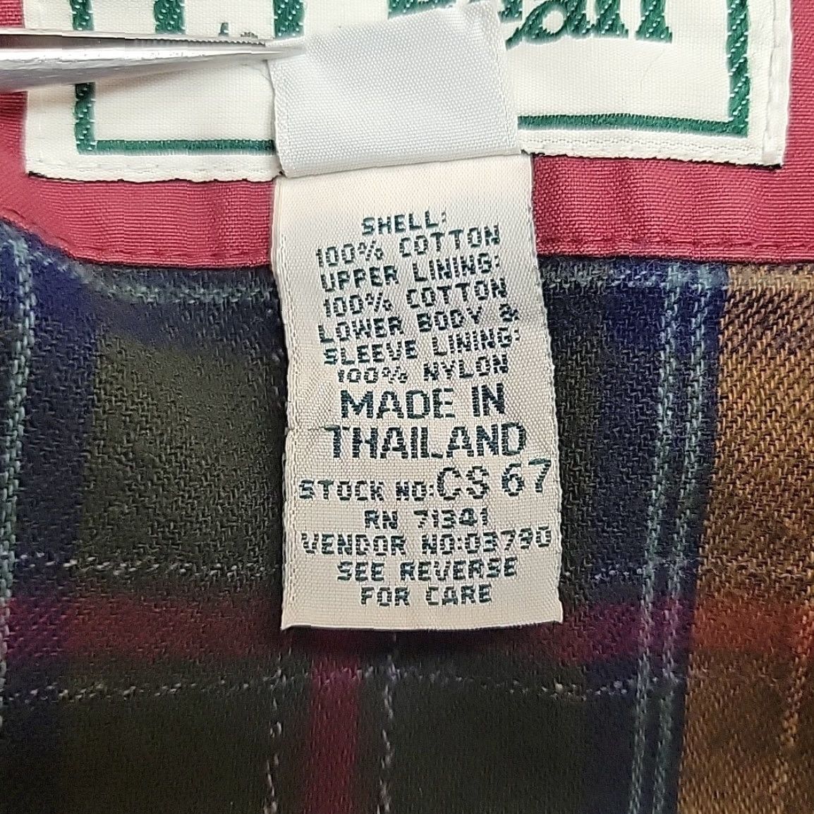 Vintage VINTAGE LL Bean Chore Jacket Womens XL Maroon 90s Y2K Barn Ranch Coat Casual Workwear Mens Womens? Size XL / US 12-14 / IT 48-50 - 6 Thumbnail