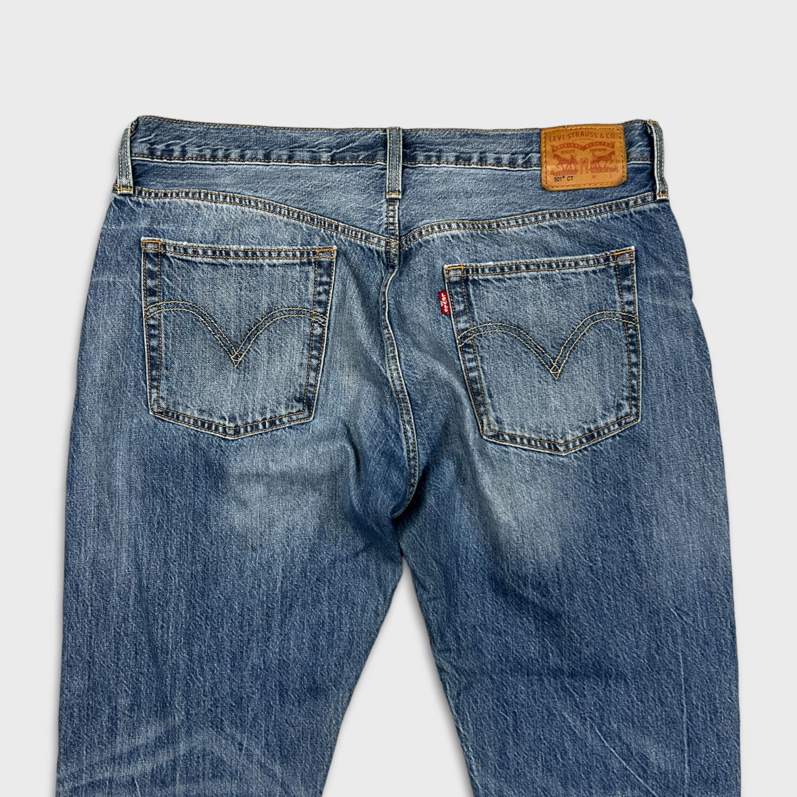 Levi's × Vintage Levi's 501 Jeans 34x28 CT Original Tapered Leg Denim Pants Size US 34 / EU 50 - 5 Thumbnail