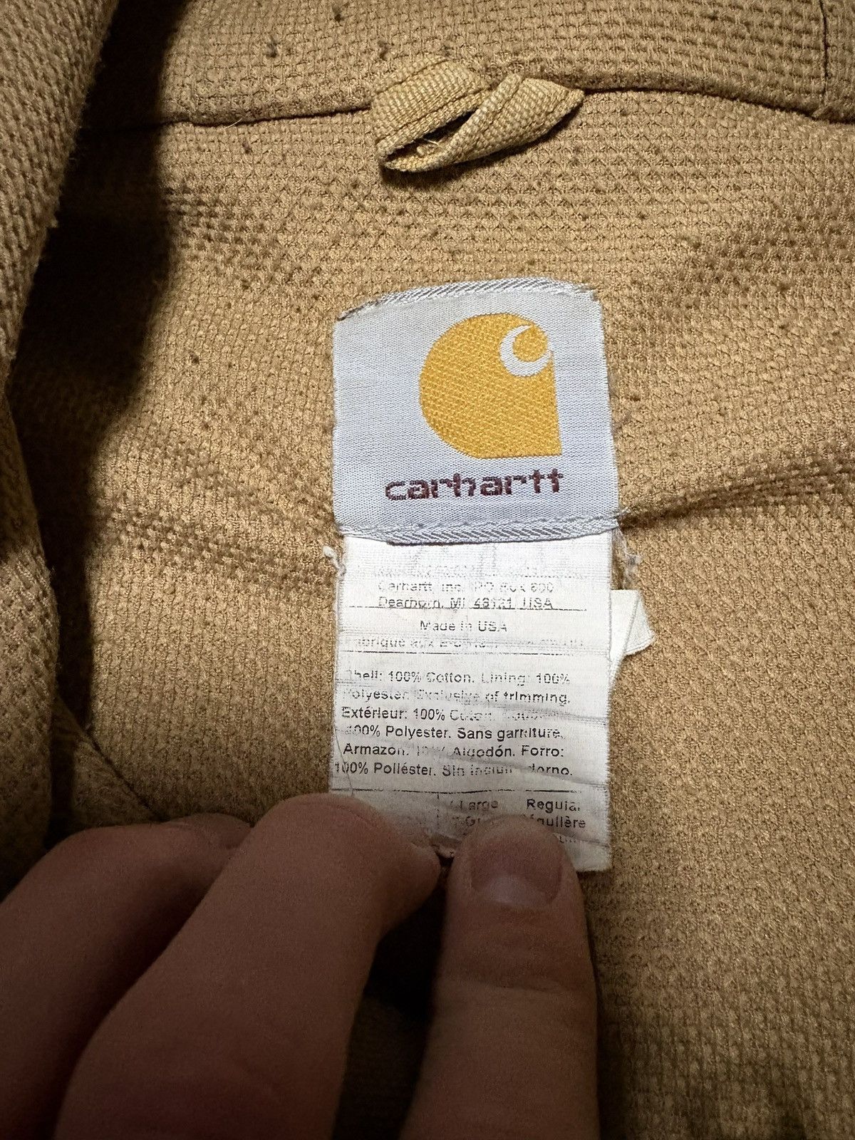 Carhartt Made in USA 90s Carhartt Jacket Size US L / EU 52-54 / 3 - 3 Thumbnail