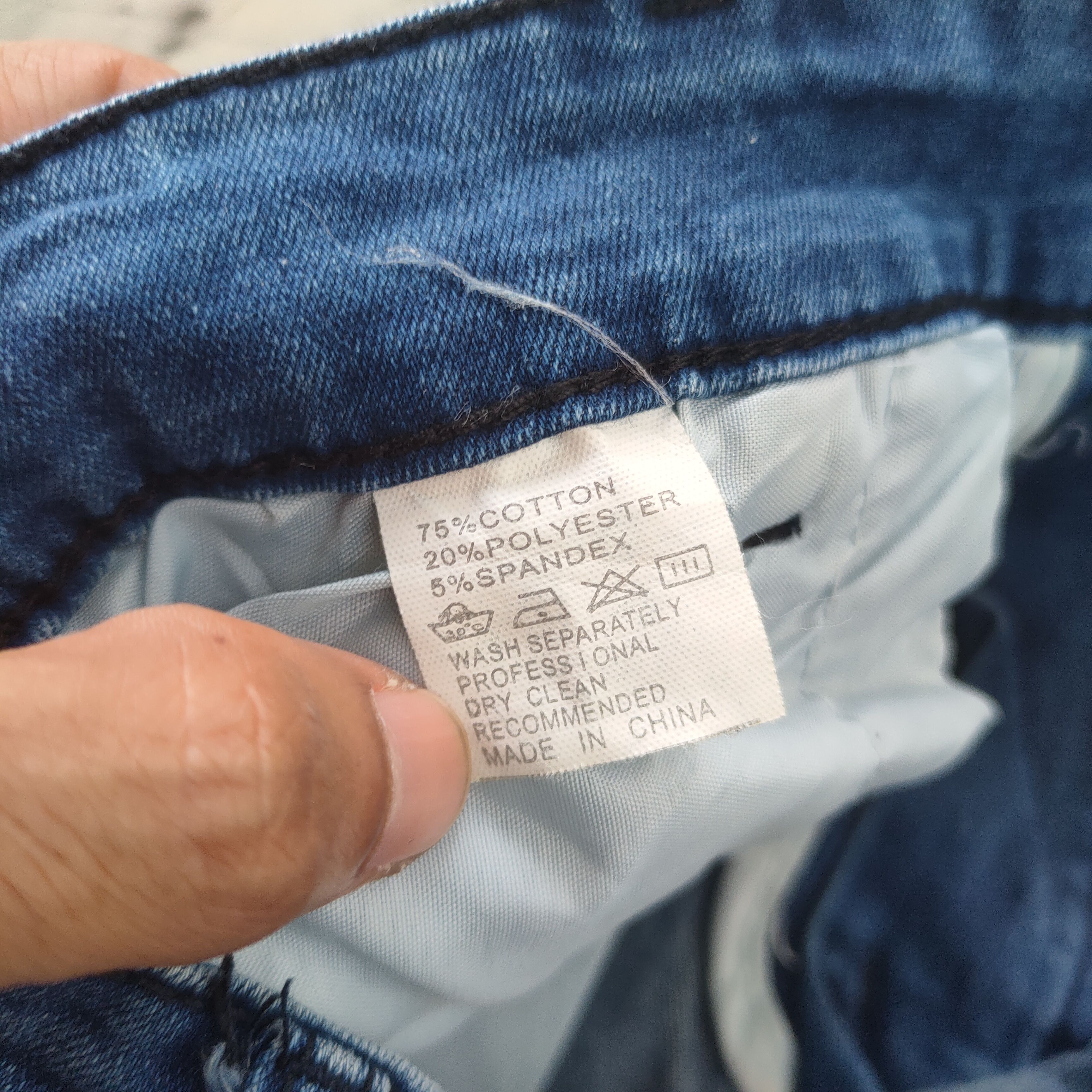 Japanese Brand VINTAGE JAPANES JEANS SKINNY BIKER FADED RIPPED JEANS PANTS Size US 35 - 13 Thumbnail