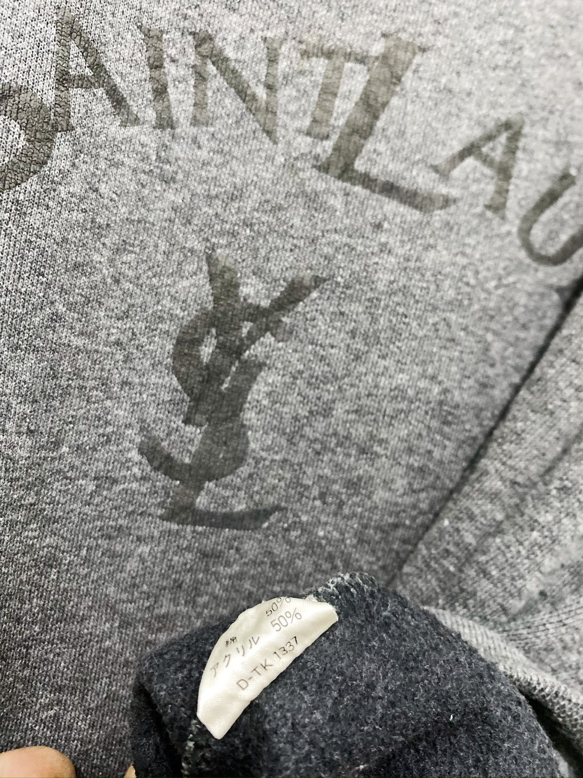 Yves Saint Laurent Vintage Yves Saint Laurent YSL Sweatshirt Size US L / EU 52-54 / 3 - 4 Thumbnail