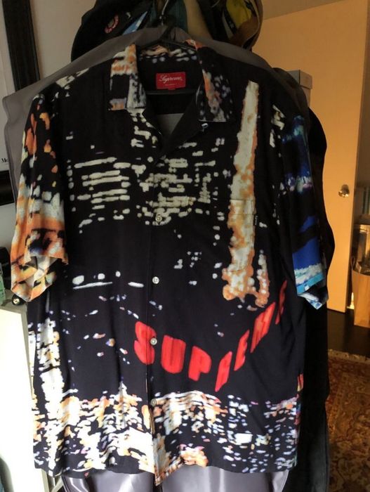 Supreme city lights store rayon